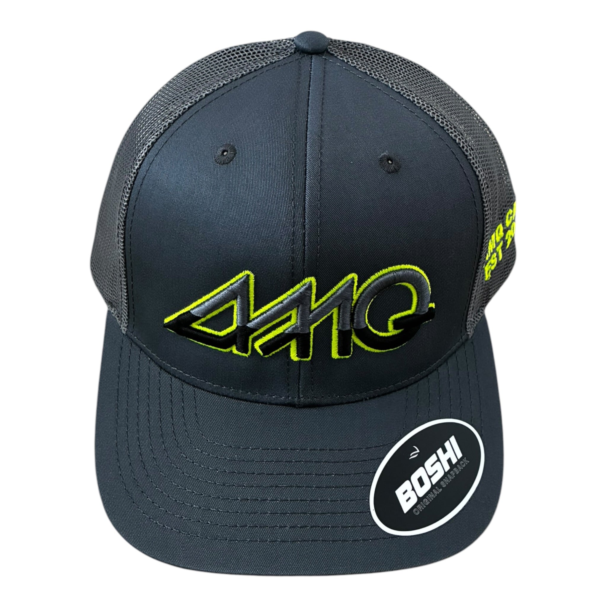 AMQ Grey / OG Neon / Black Gradient Cap - 2 for £75