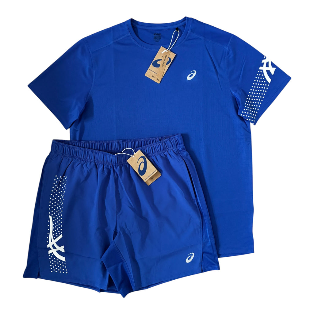 Asics Icon SS T-Shirt & Shorts Set