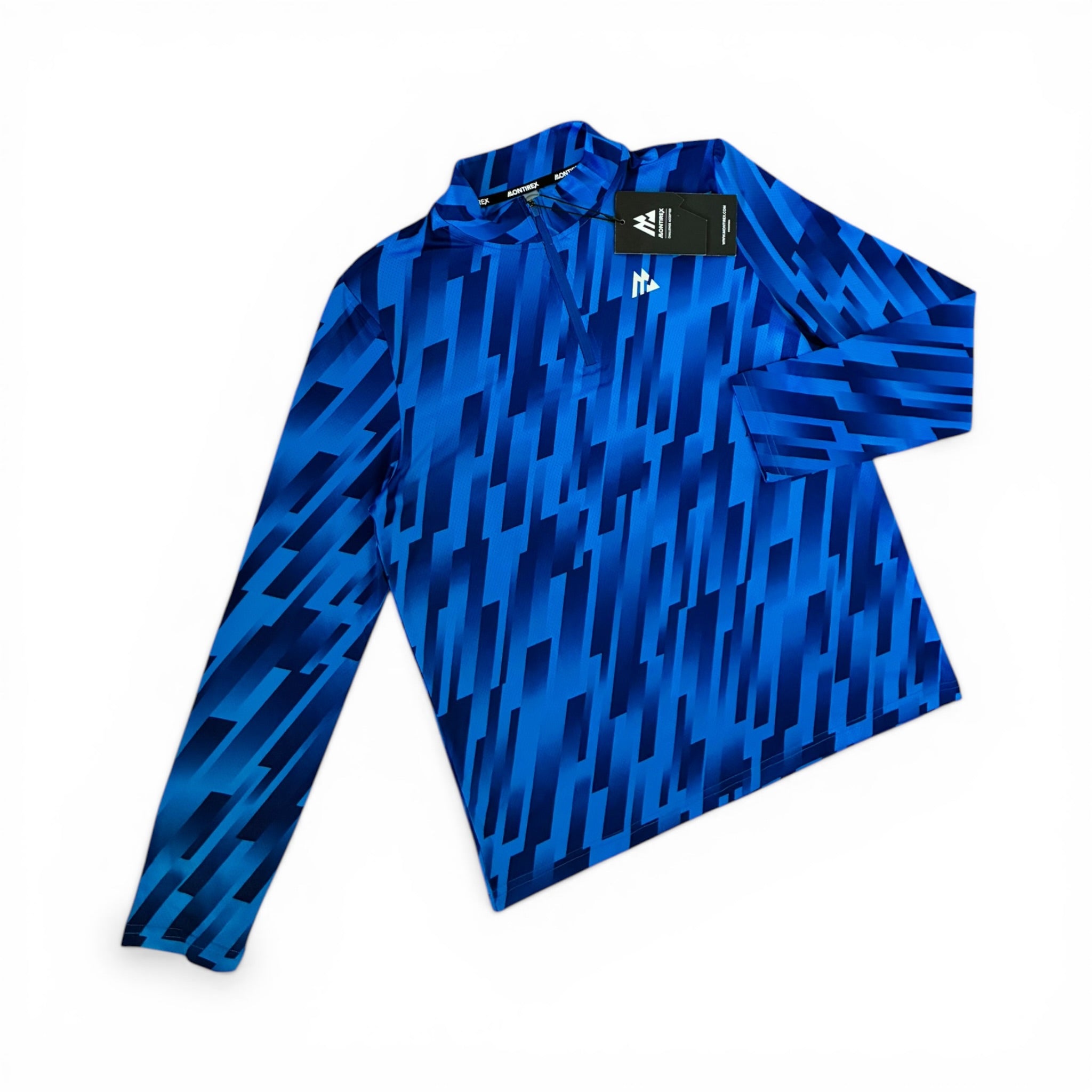 Montirex Junior Steele Printed 1/4 Zip & Storm Outdoor Pant Tracksuit Set