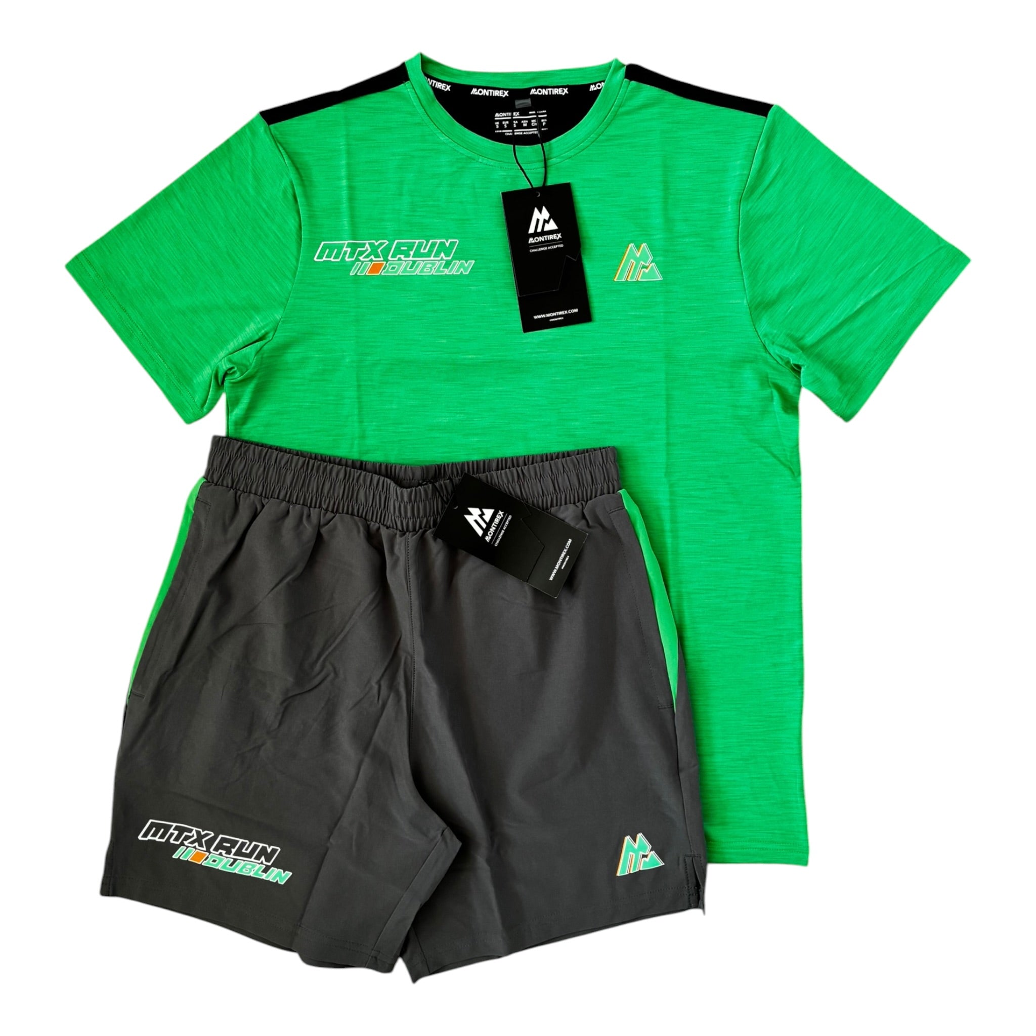 Montirex Run City Dublin T-Shirt & Shorts Set