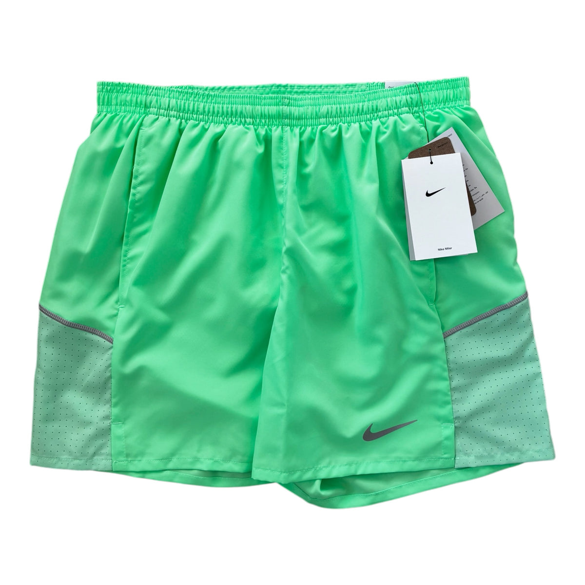 Nike Miler Repel Impossibly Light Windbreaker & Shorts Set – Midnight Navy/Illusion Green/Wolf Grey