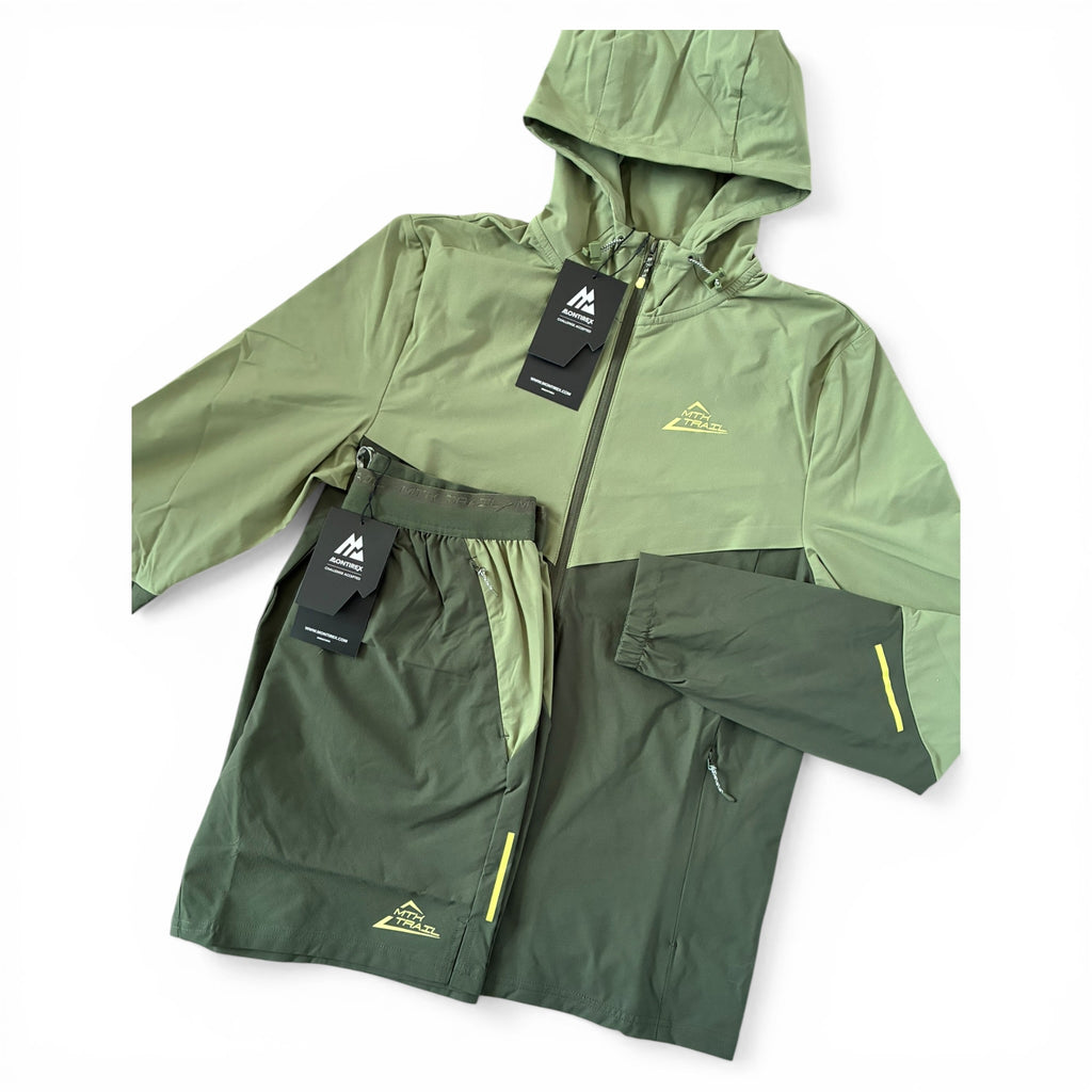 Montirex Trail Windbreaker T-Shirt & Shorts Set