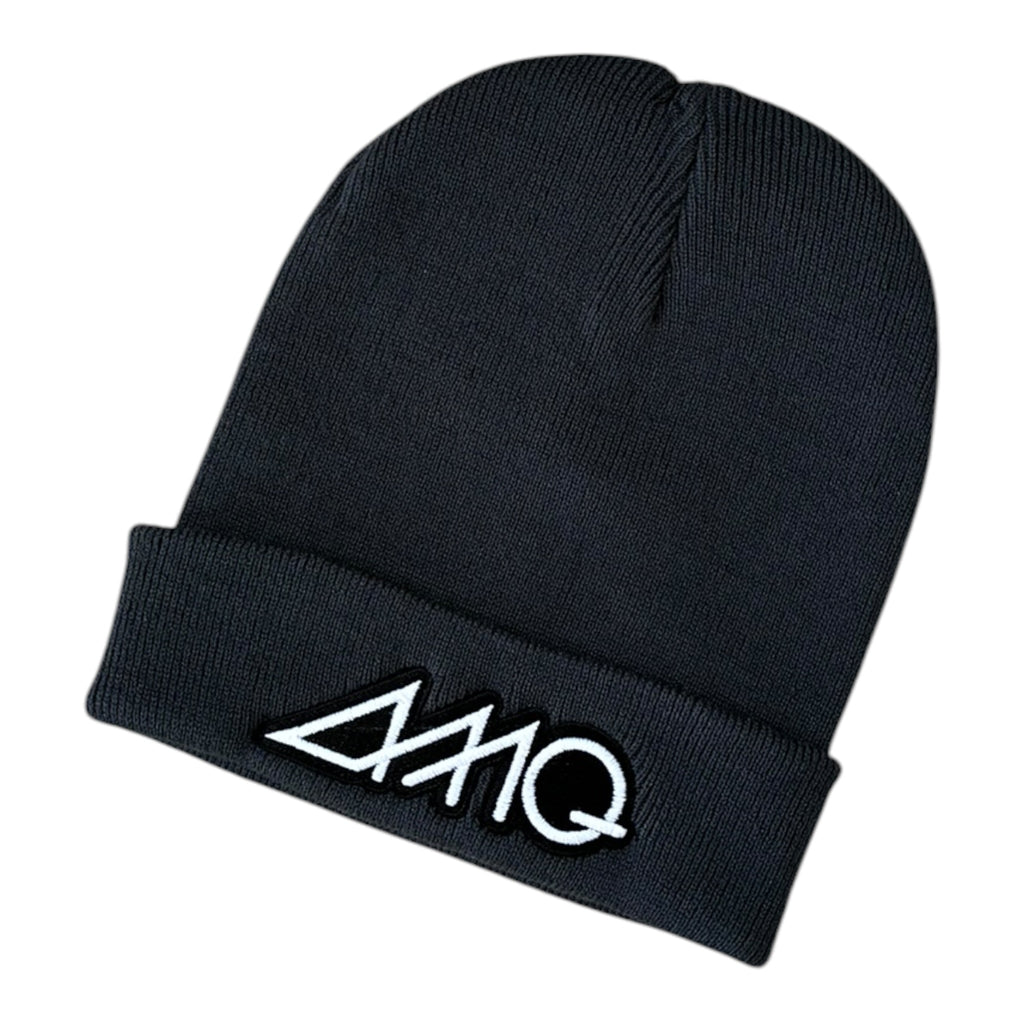 AMQ Winter Beanie Hat – Grey/White – 2 for £45