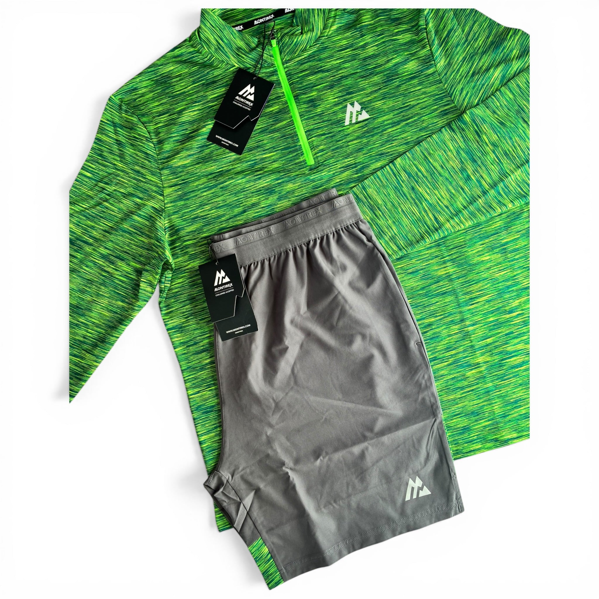 Montirex Trail 2.0 1/4 Zip & Shorts Set