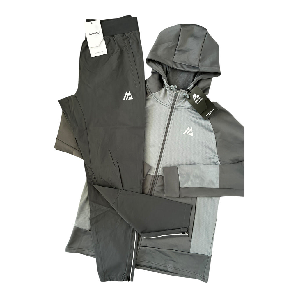 Montirex Flex Gridded Hoodie & Fly 2.0 Pant Tracksuit Set