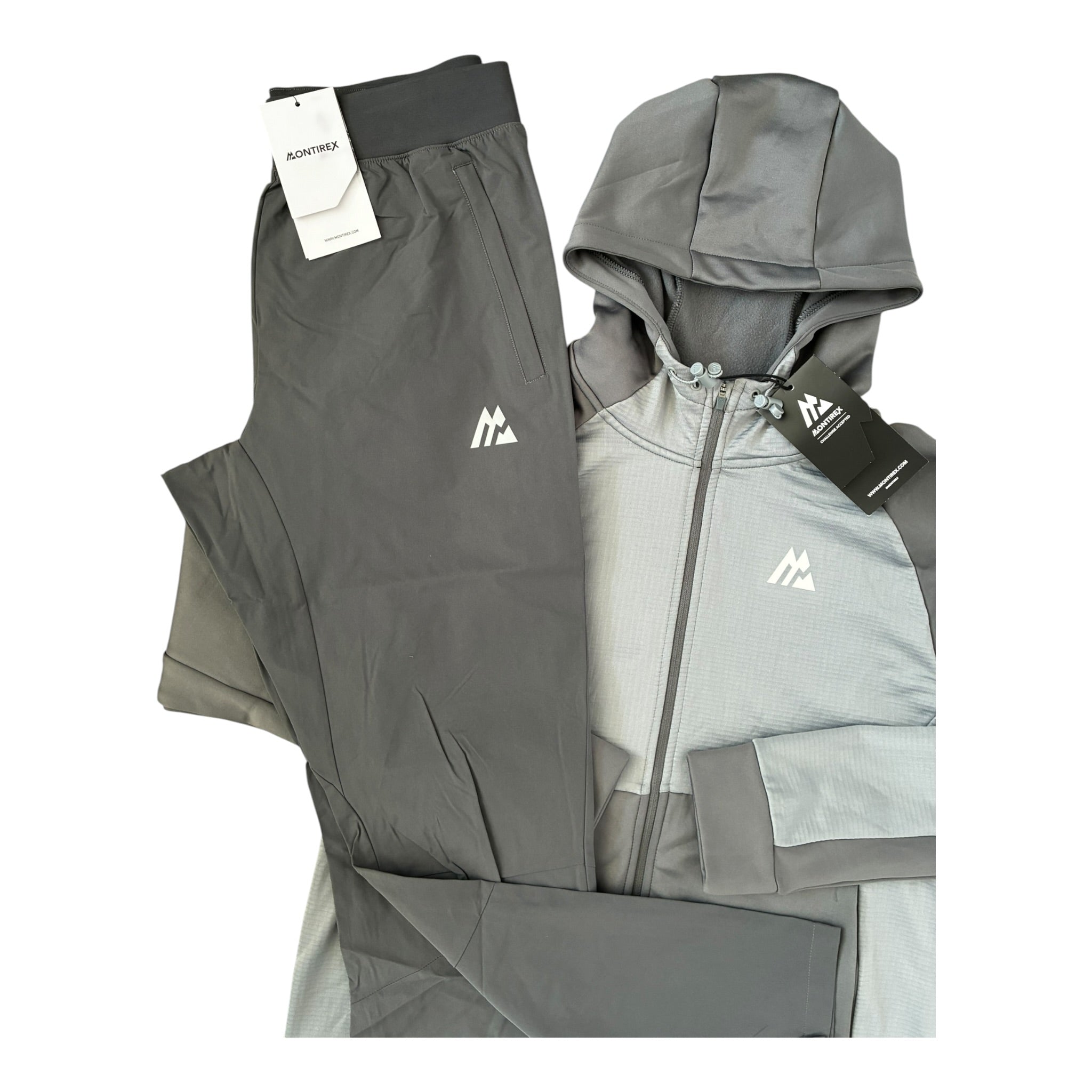 Montirex Flex Gridded Hoodie & Fly 2.0 Pant Tracksuit Set