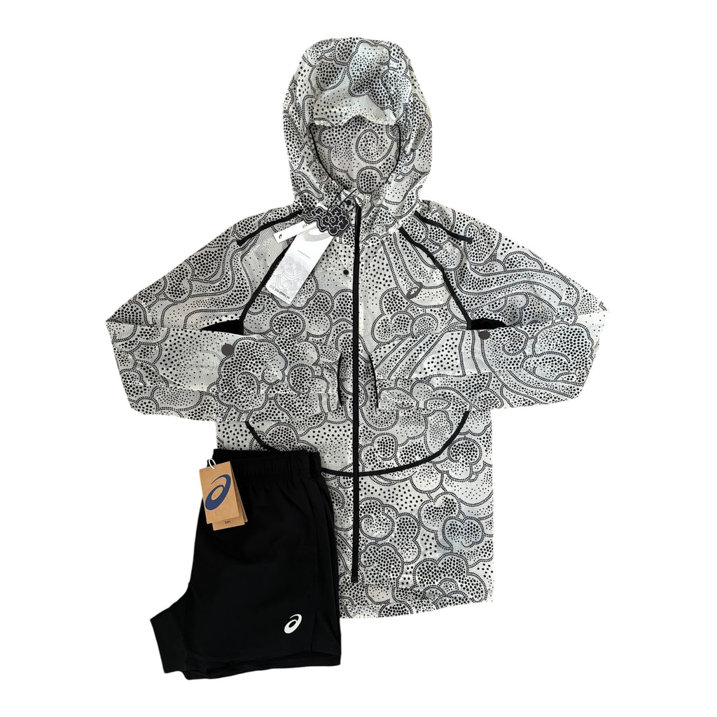 Asics Limited Series Windbreaker Jacket & Core Shorts Set