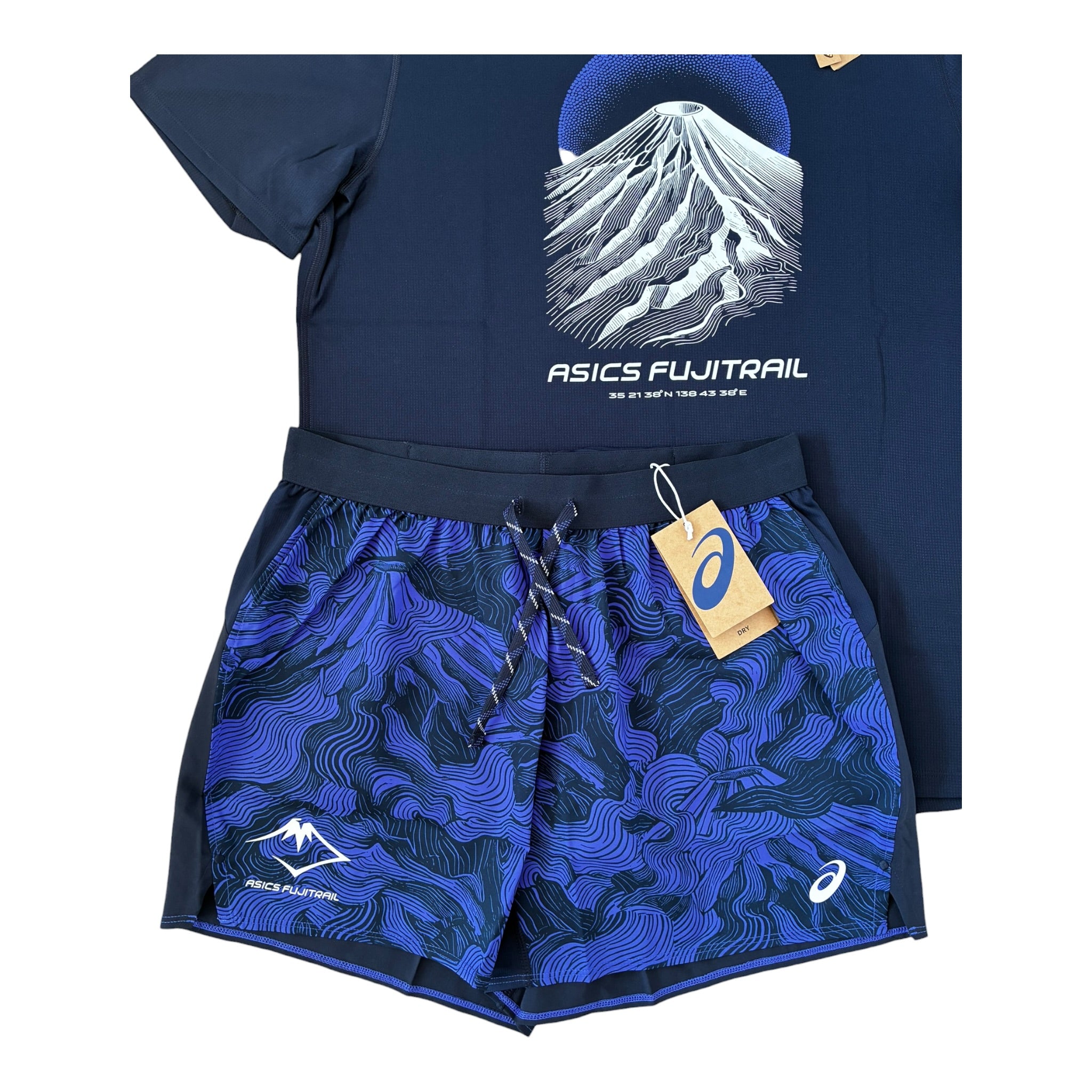 Asics Fujitrail T-Shirt & Shorts Set