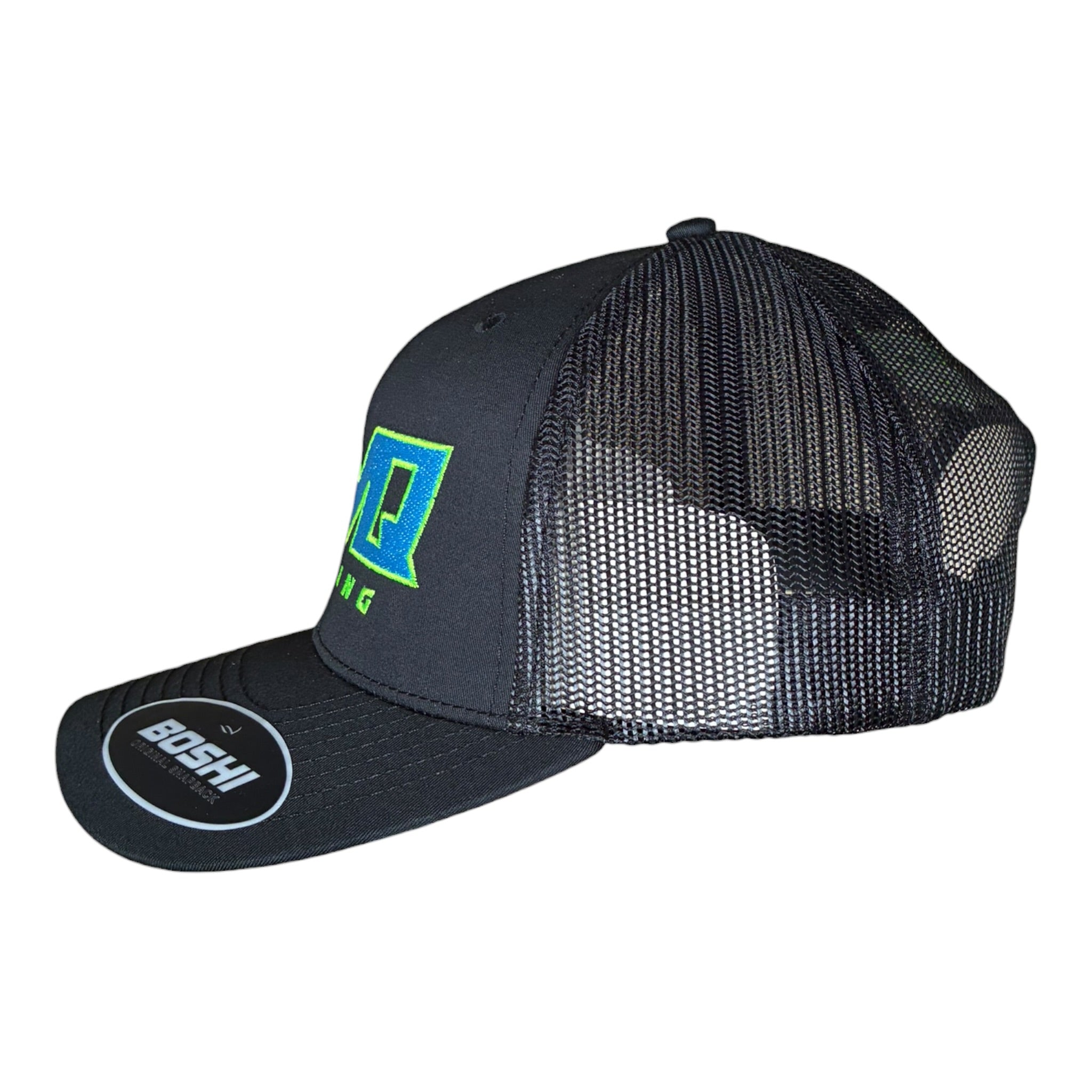 AMQ Apple Blue Racing Cap - 2 For £75