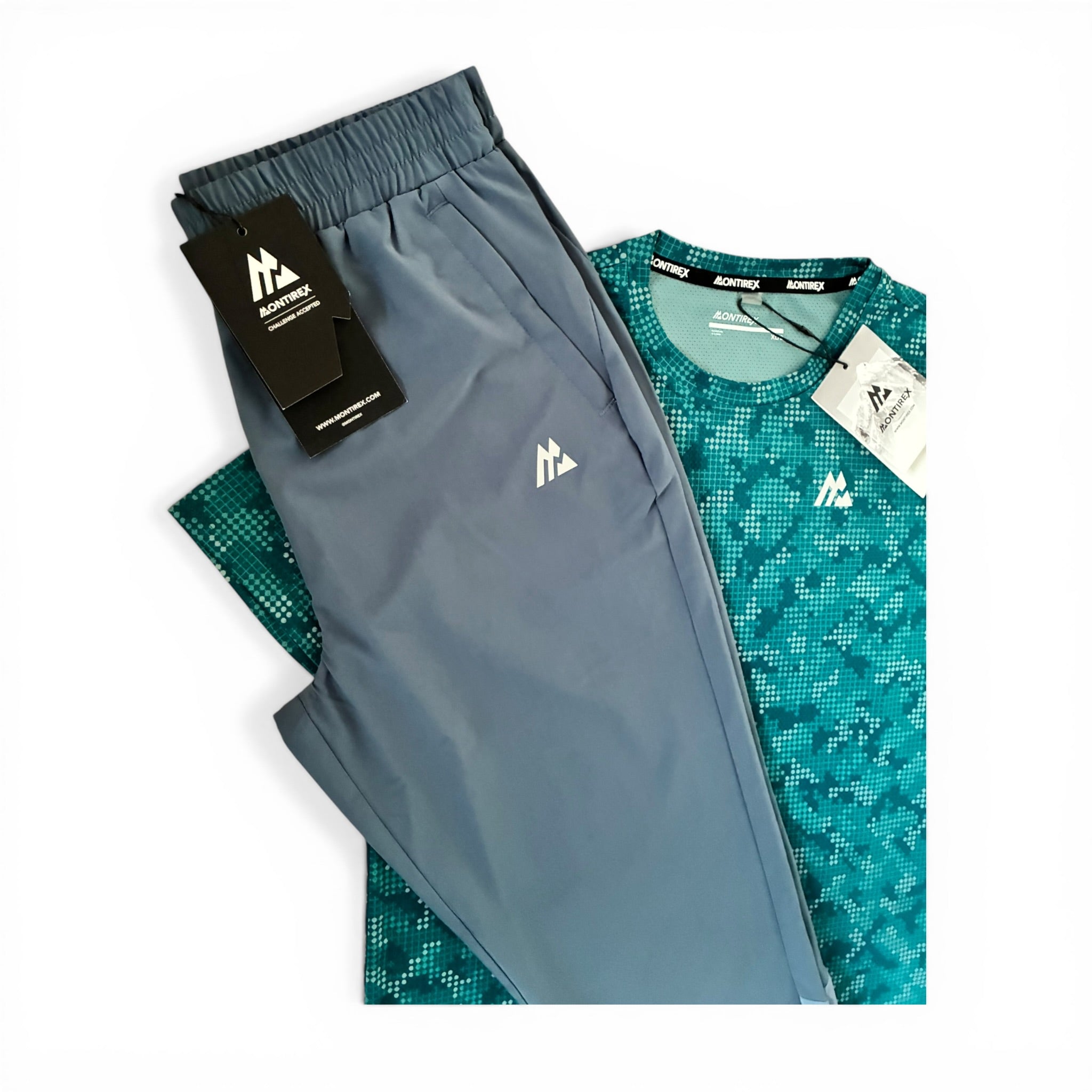 Montirex Junior Descent T-Shirt & Vortex Track Pant Set