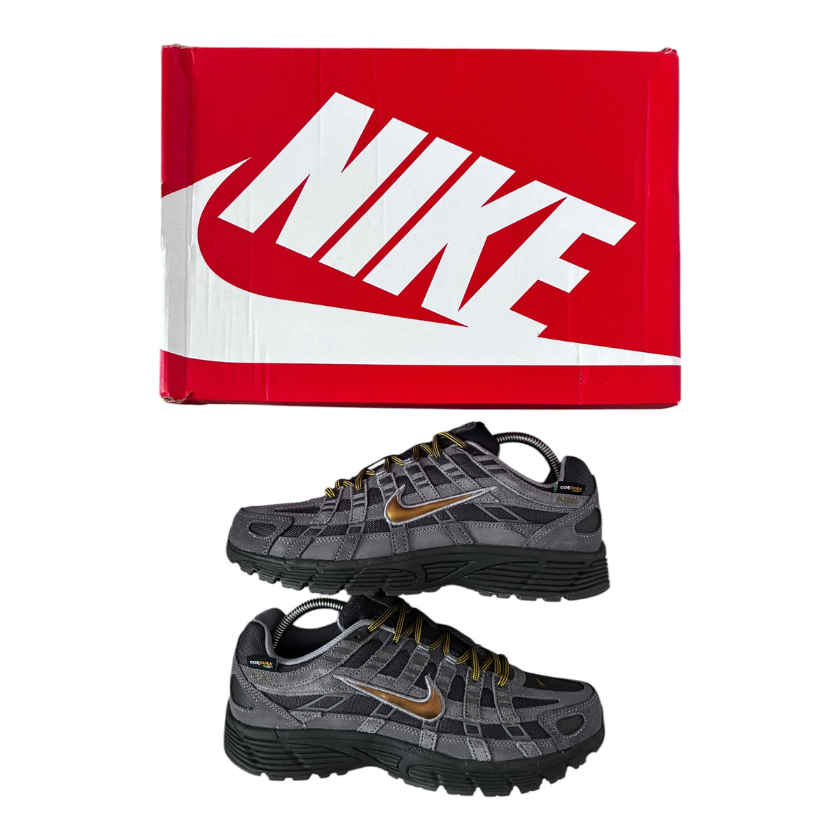 Nike P-6000 Premium Cordura – Medium Ash/Golden Hops/Pencil Point