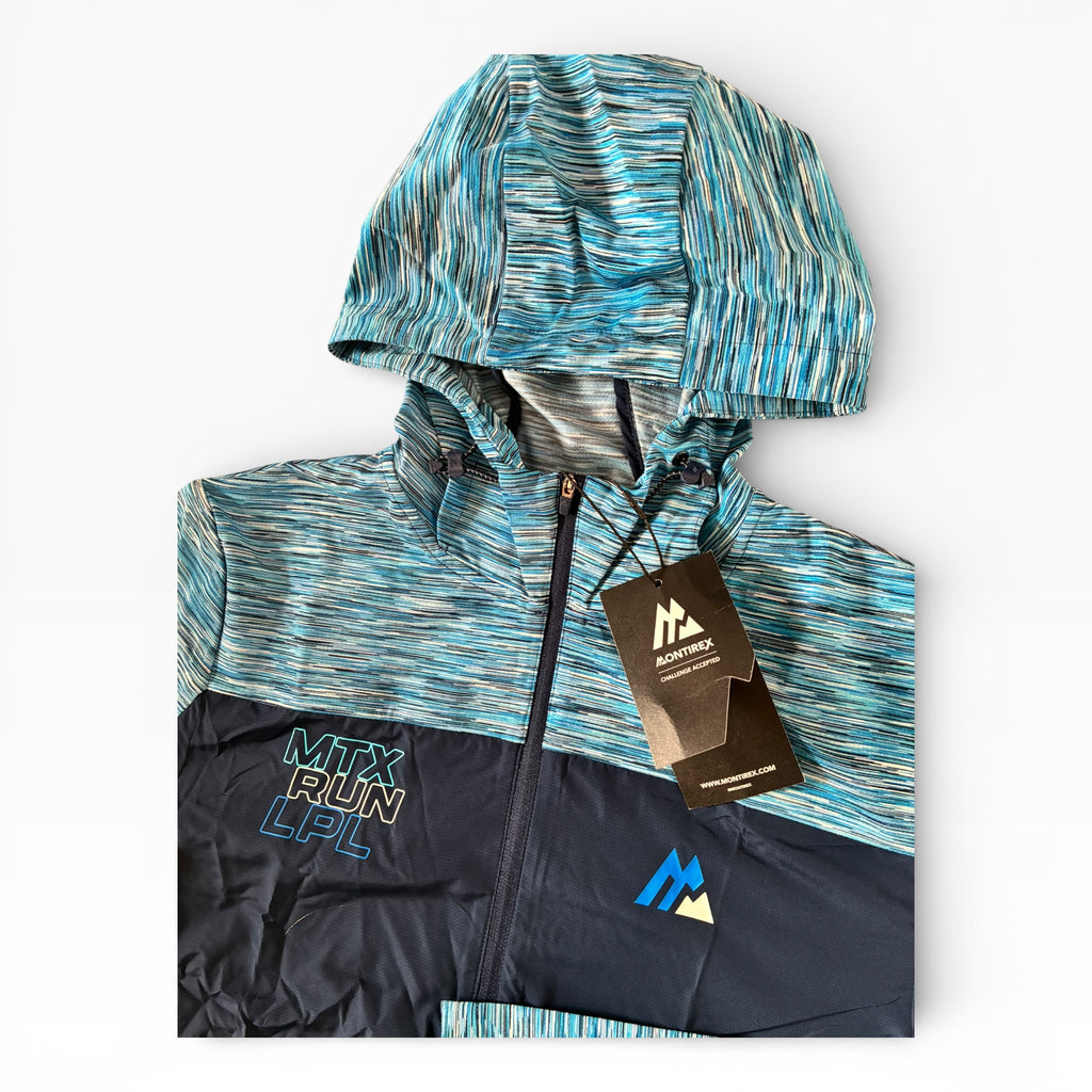 Montirex Trail Run City LPL Blue Windbreaker Jacket