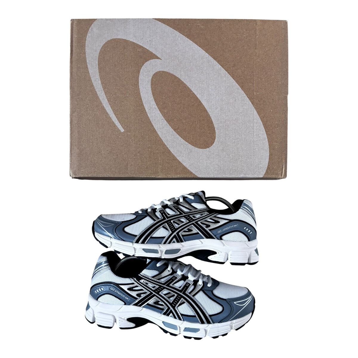 Asics Gel-Stratus MC – Steel Grey/White