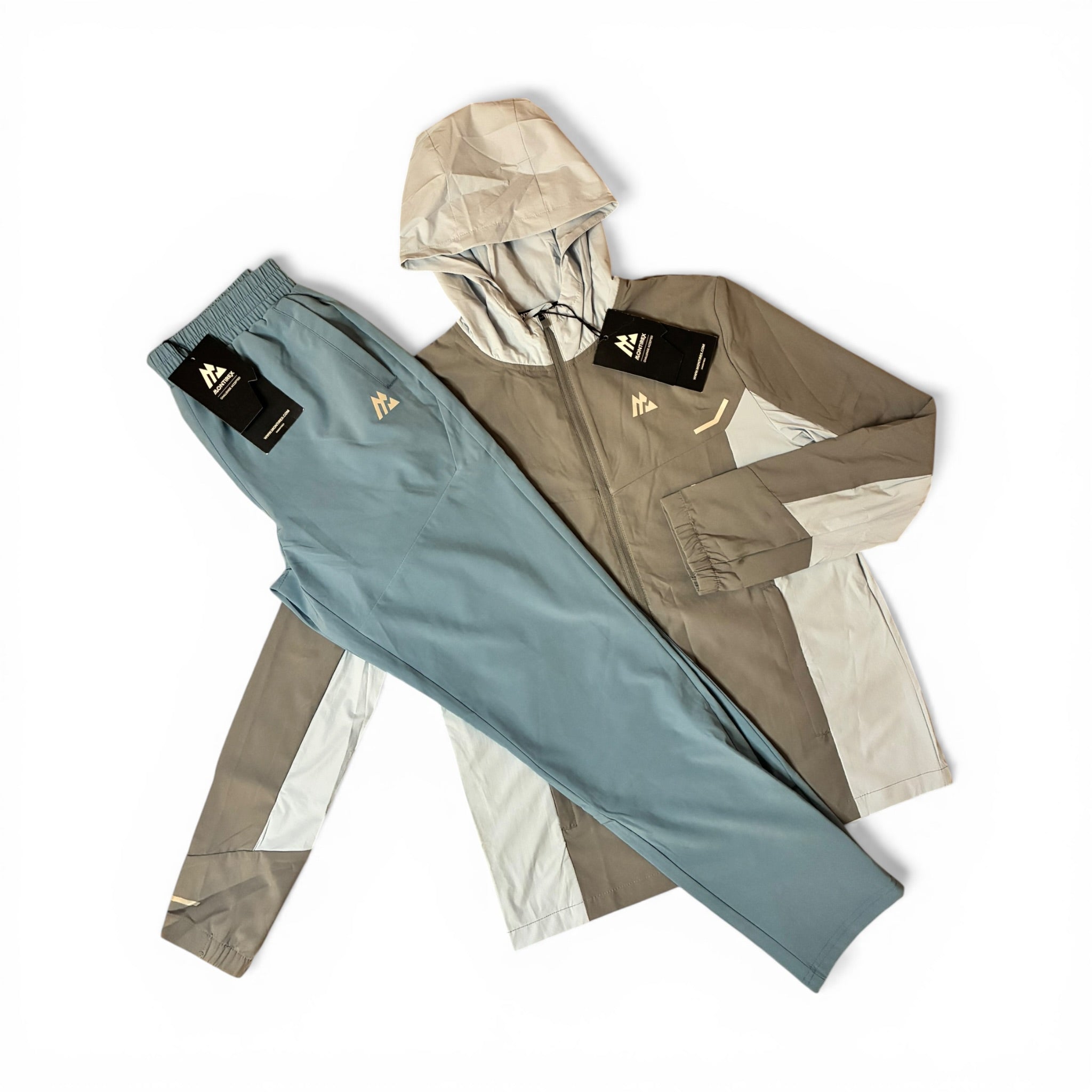 Montirex Junior Vortex Windbreaker Jacket & Velocity Pant Tracksuit Set