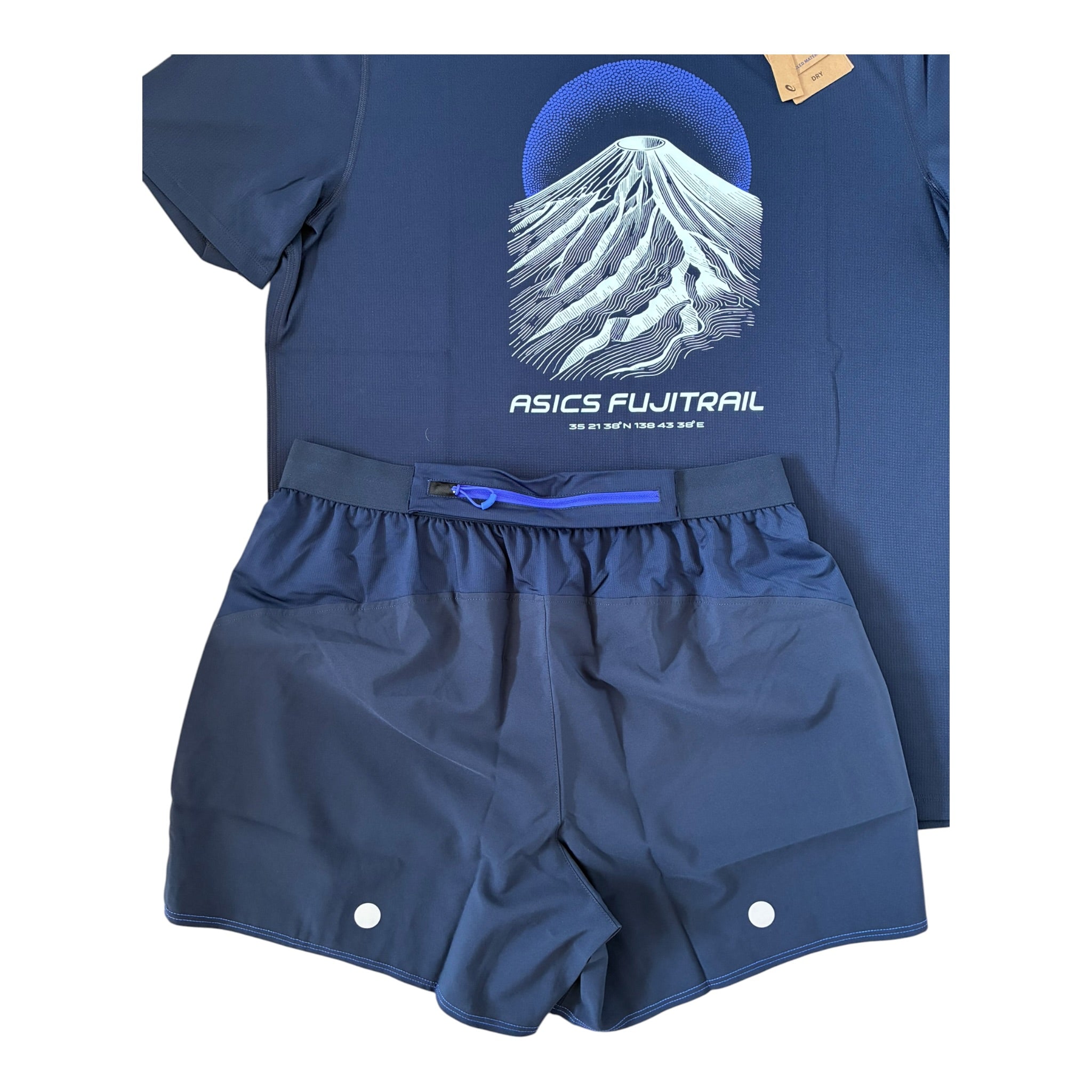 Asics Fujitrail T-Shirt & Shorts Set