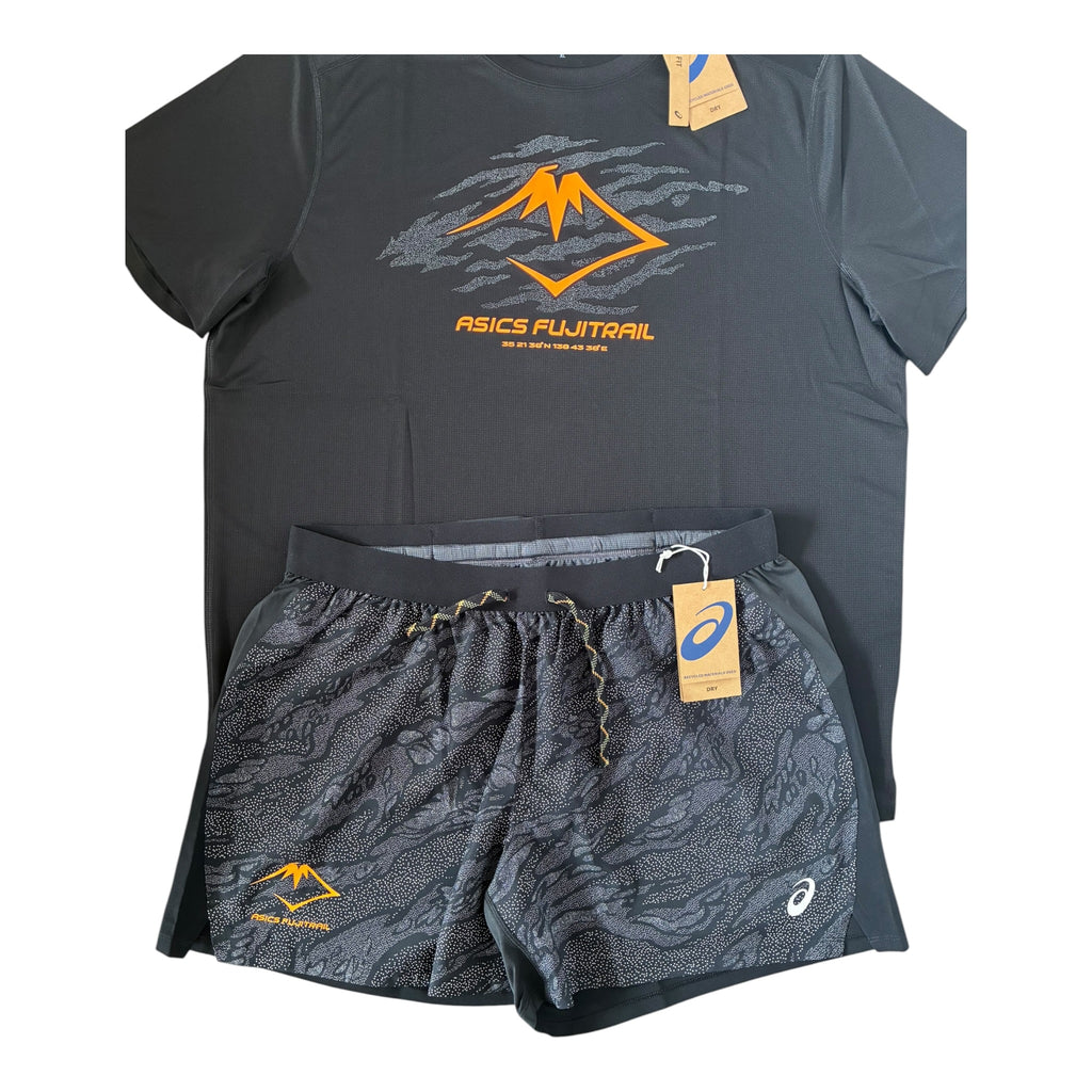 Asics Fujitrail T-Shirt & Shorts Set
