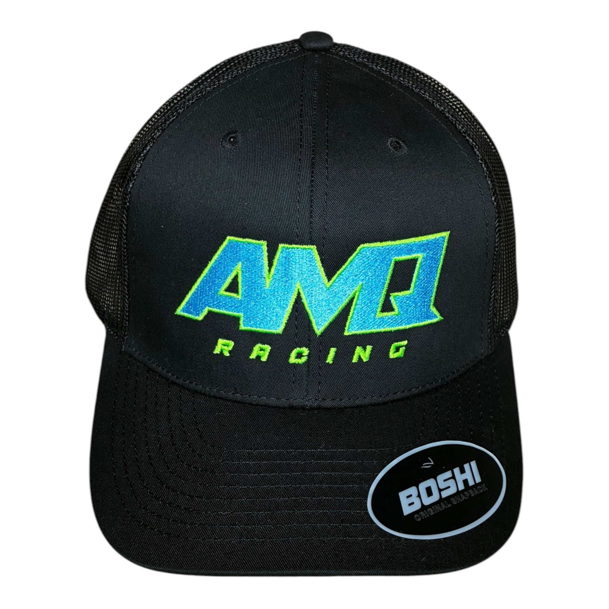 AMQ Apple Blue Racing Cap - 2 For £75