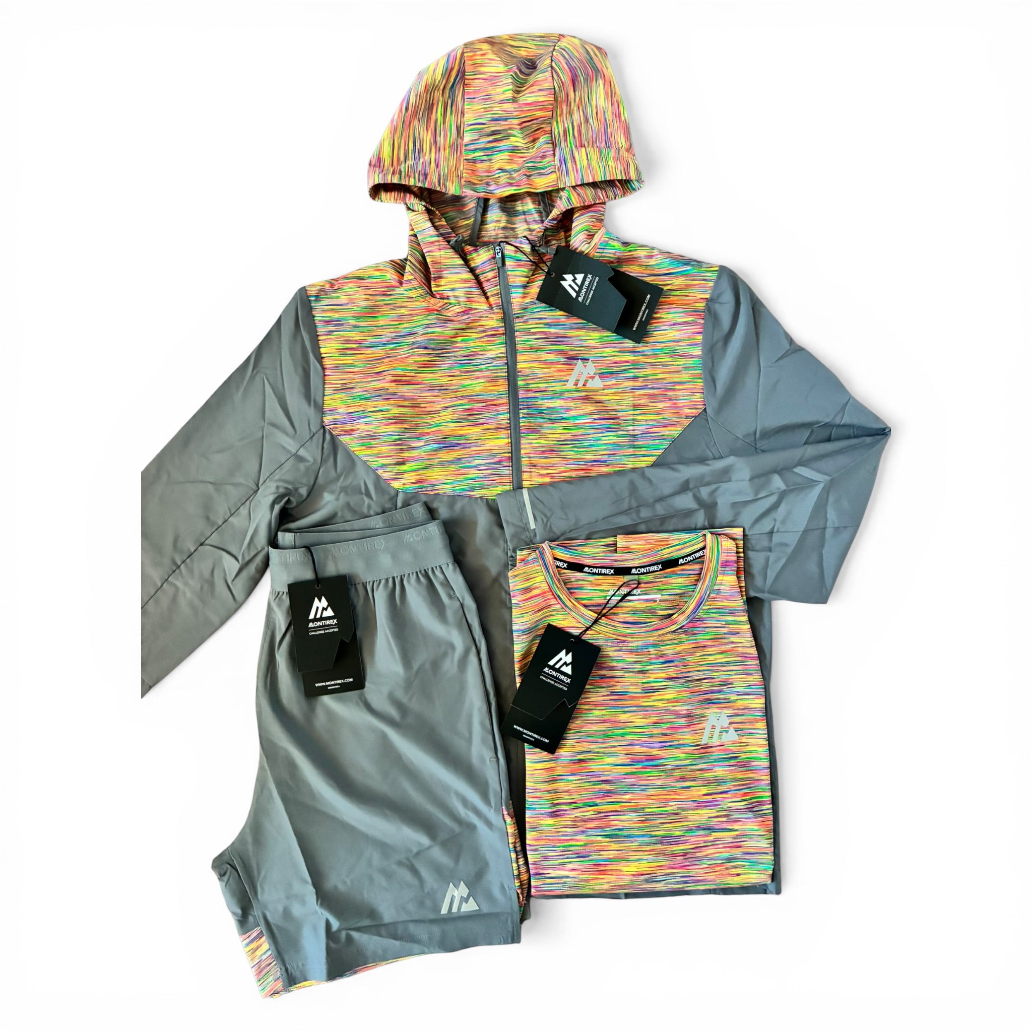Montirex Trail 3.0 Windbreaker T-Shirt & Shorts Set