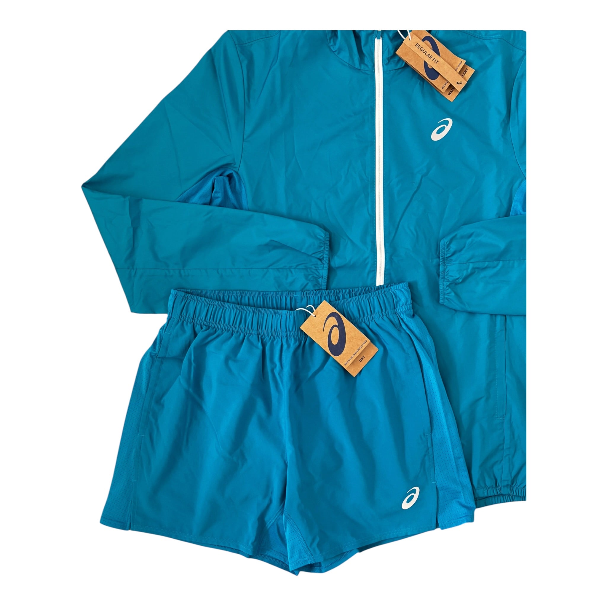 Asics Icon Jacket & Shorts Set
