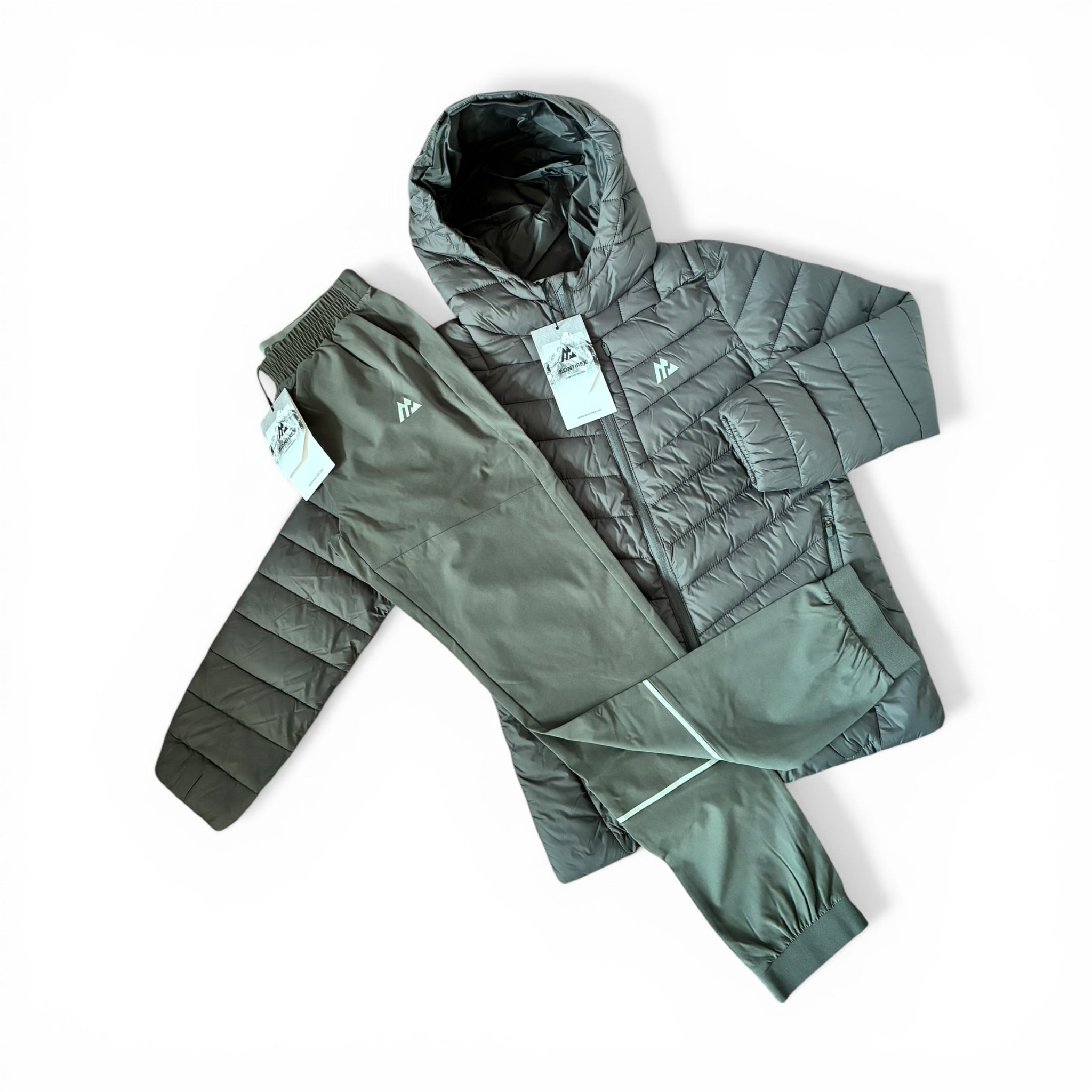 Montirex Junior Avalanche Puffer Coat & Track 2.0 Pant Set