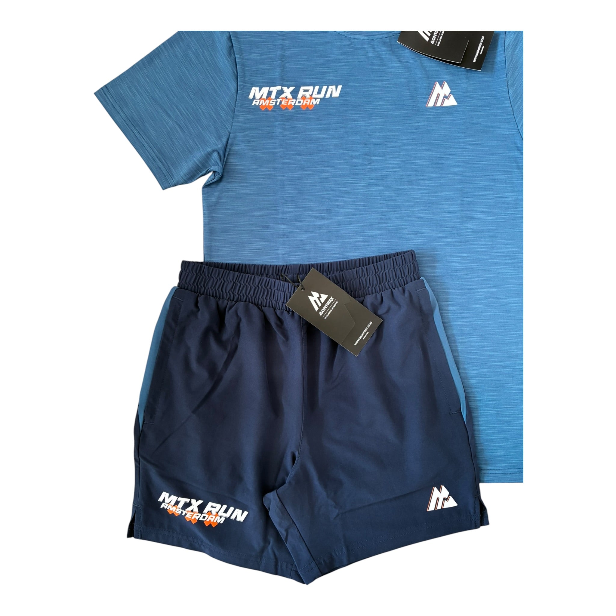 Montirex Run City Amsterdam T-Shirt & Shorts Set
