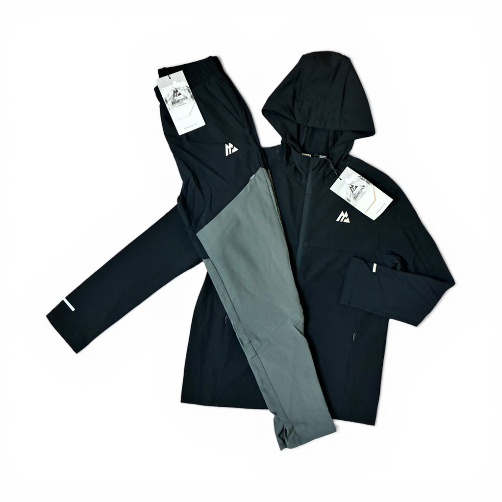 Montirex Junior Track 2.0 Windbreaker Jacket & Rush Running Pant Tracksuit Set