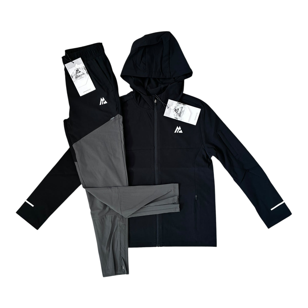 Montirex Junior Track 2.0 Windbreaker Jacket & Rush Running Pant Tracksuit Set