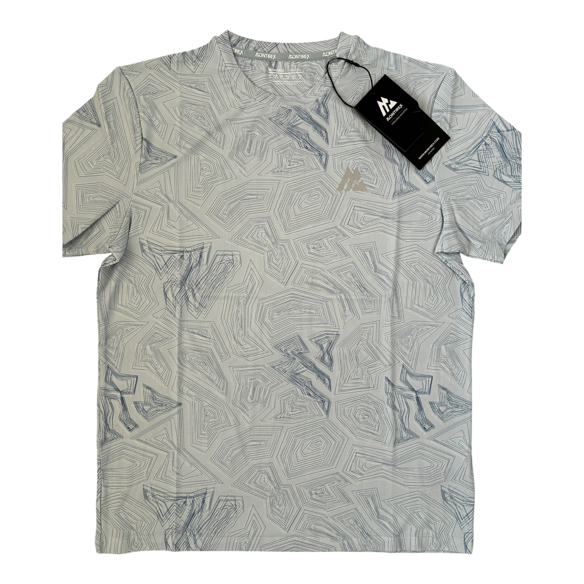 Montirex Geo M Print T-Shirt & Shorts Set