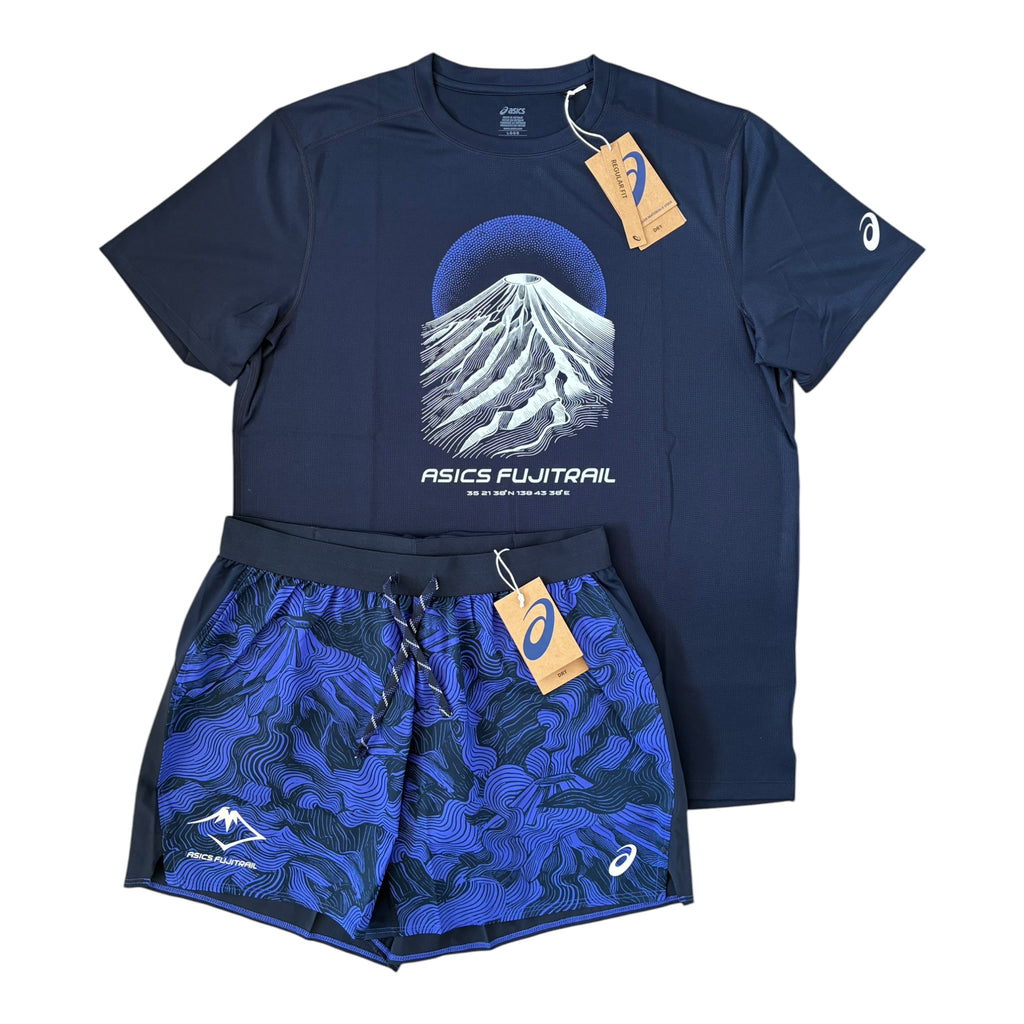 Asics Fujitrail T-Shirt & Shorts Set