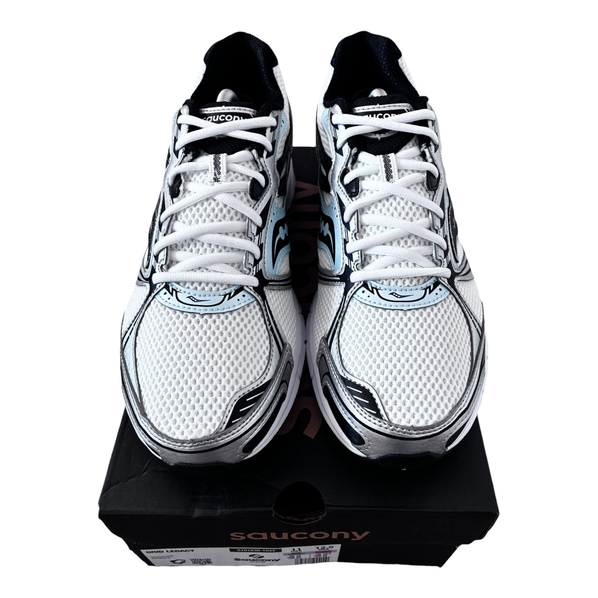Saucony Grid Legacy – White/Silver/Spa