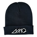 AMQ Winter Beanie Hat – Grey/White – 2 for £45