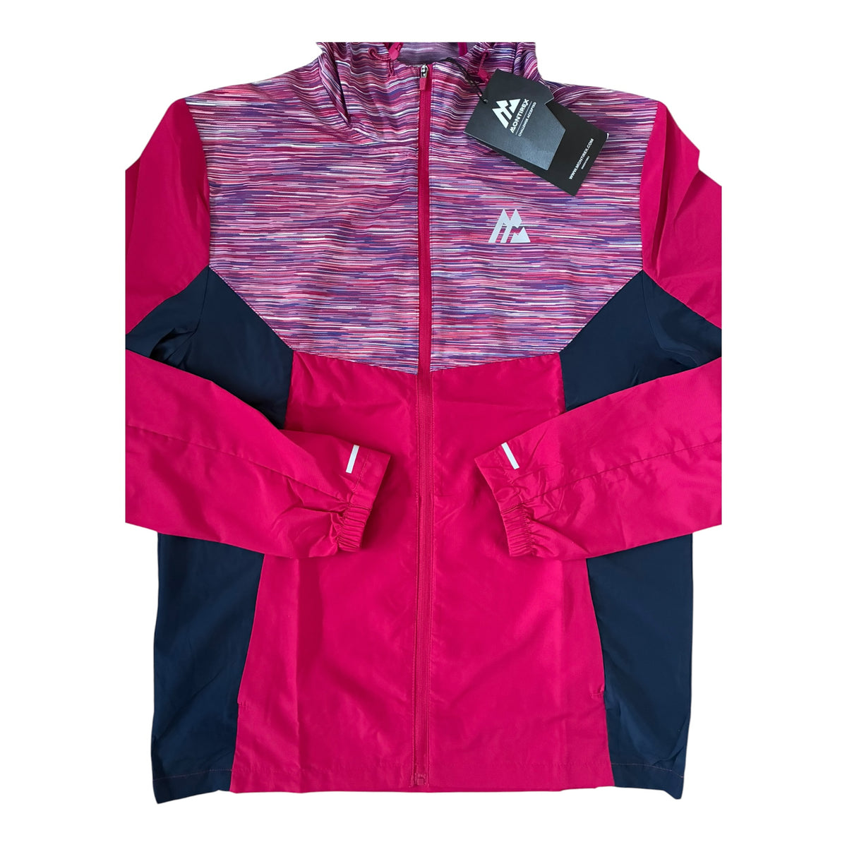 Montirex Trail 3.0 Windbreaker Jacket & Trace Running Pant Tracksuit Set – Spiced Cherry/Midnight Blue/Coral/Tuscan Grape/White