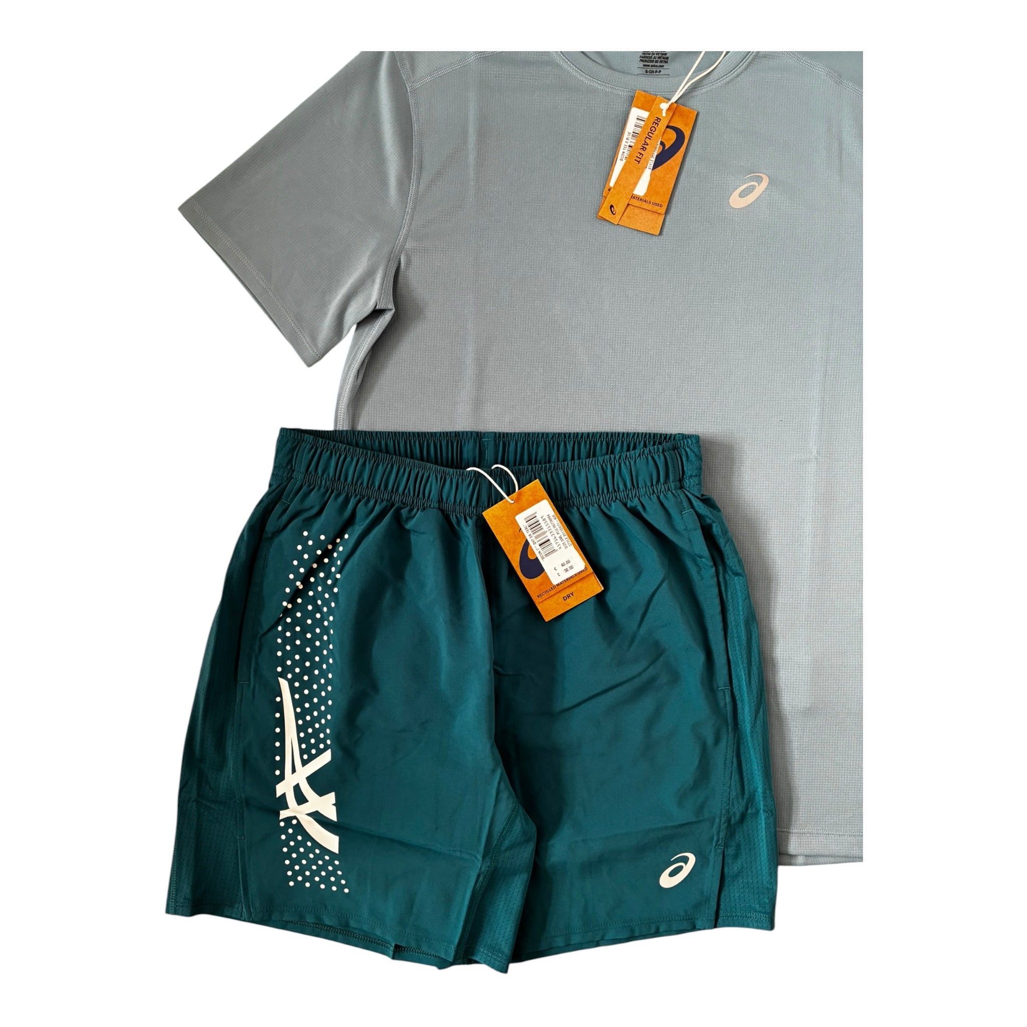 Asics Icon SS T-Shirt & Shorts Set
