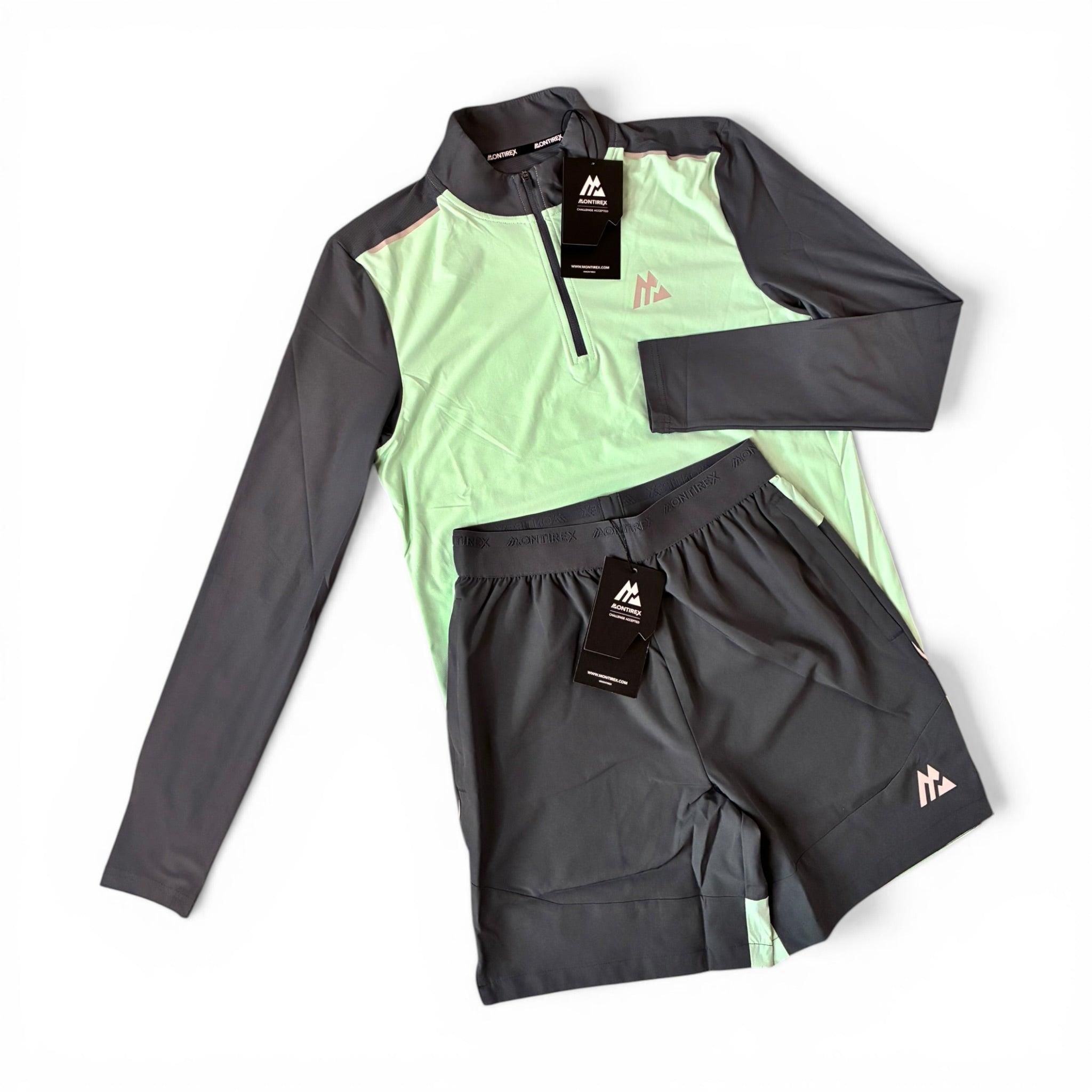 Montirex Charge 2.0 1/4 Zip & Surge 2.0 Shorts Set