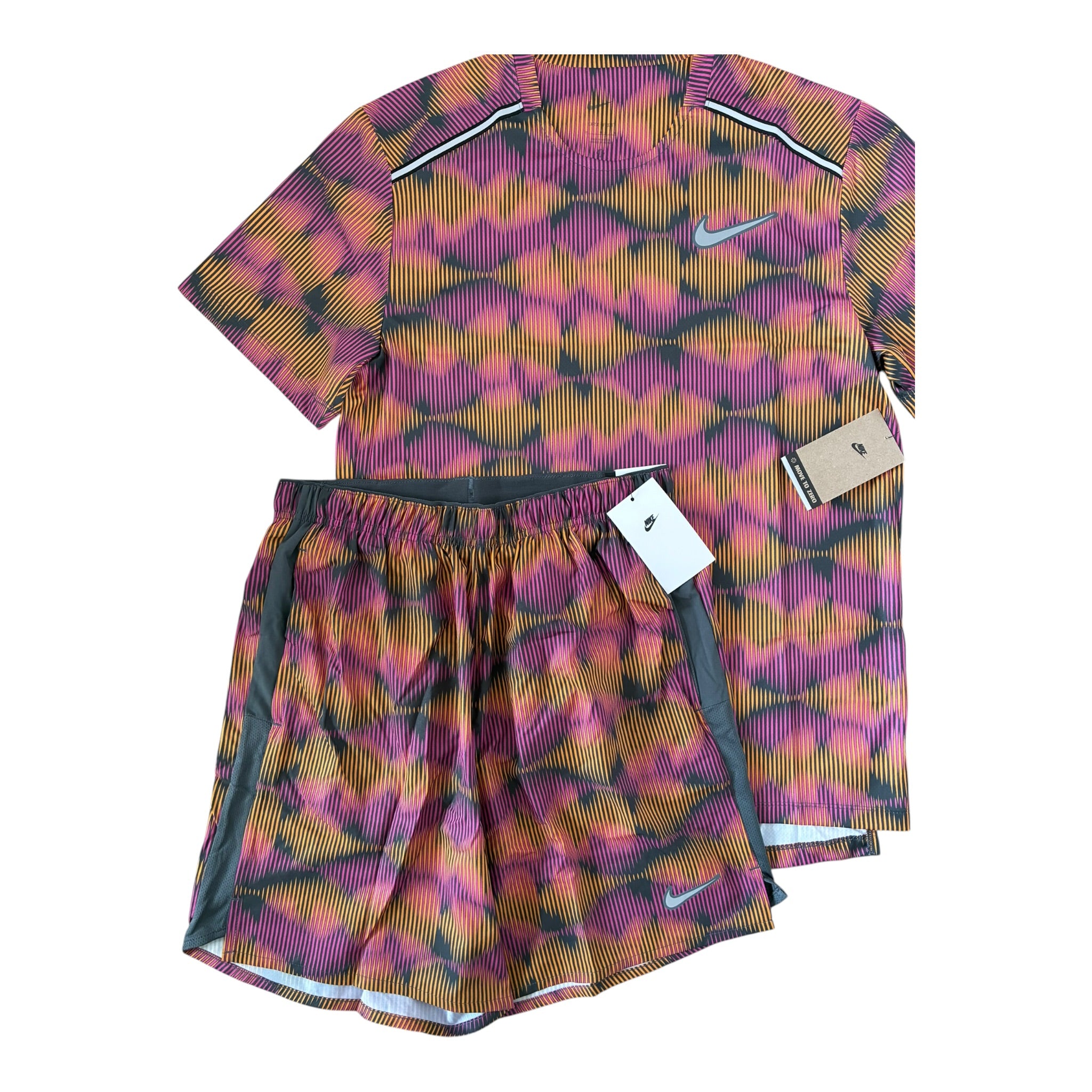 Nike Miler Soundwave Tshirt & Shorts Set
