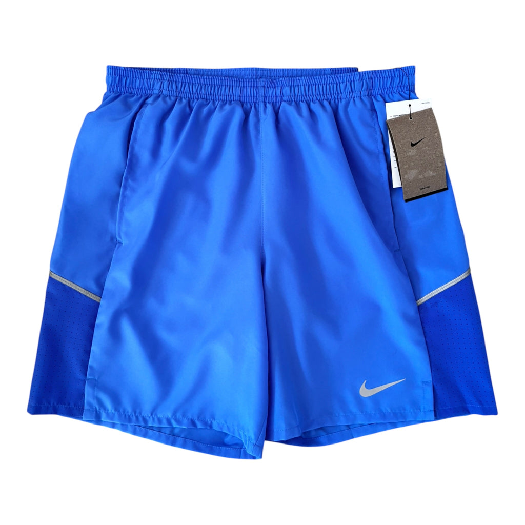 Nike Miler Repel Impossibly Light Windbreaker & Shorts Set – Royal Pulse/Smoke Grey/Volt Ice