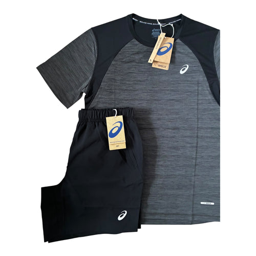 Asics Road Performance SS T-Shirt & Shorts Set