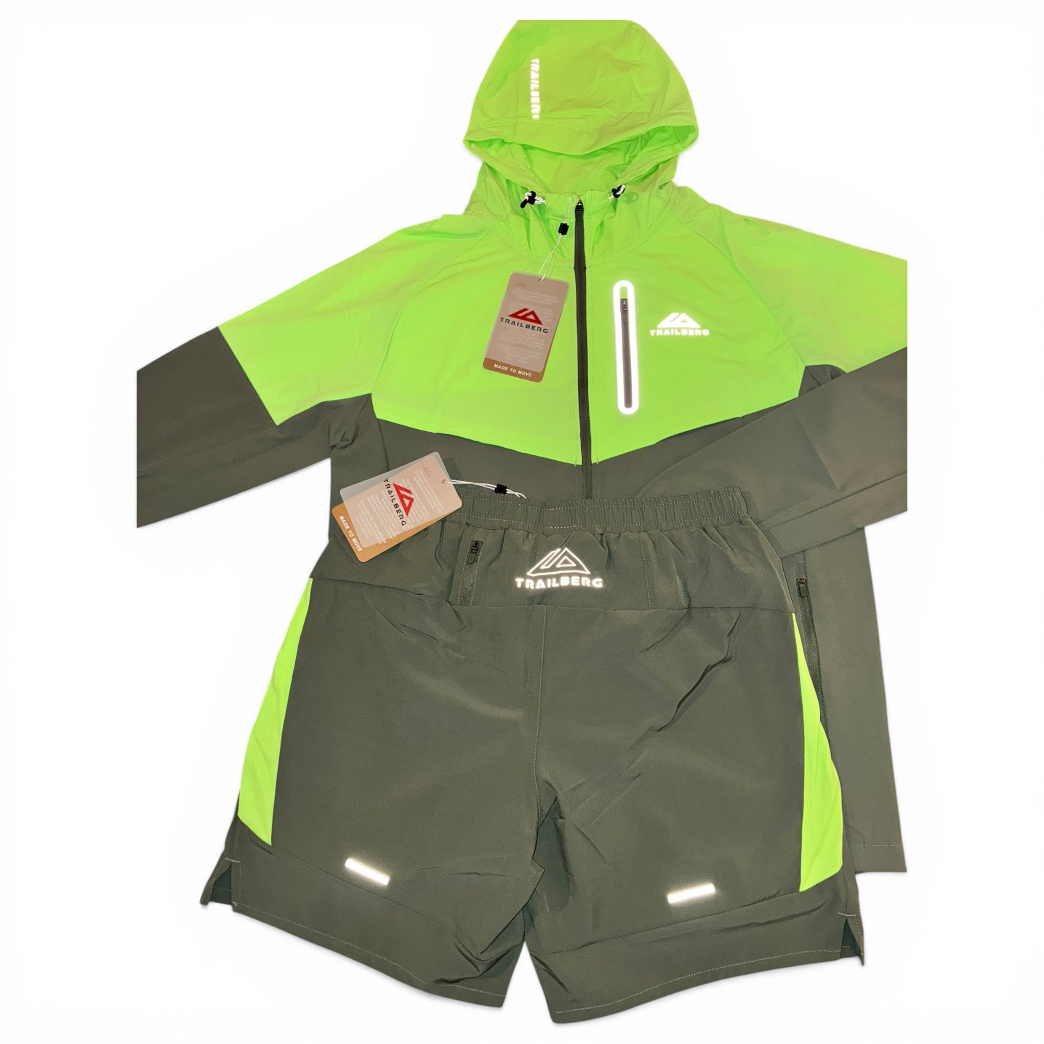 Trailberg Cloud Windbreaker & Shorts Set