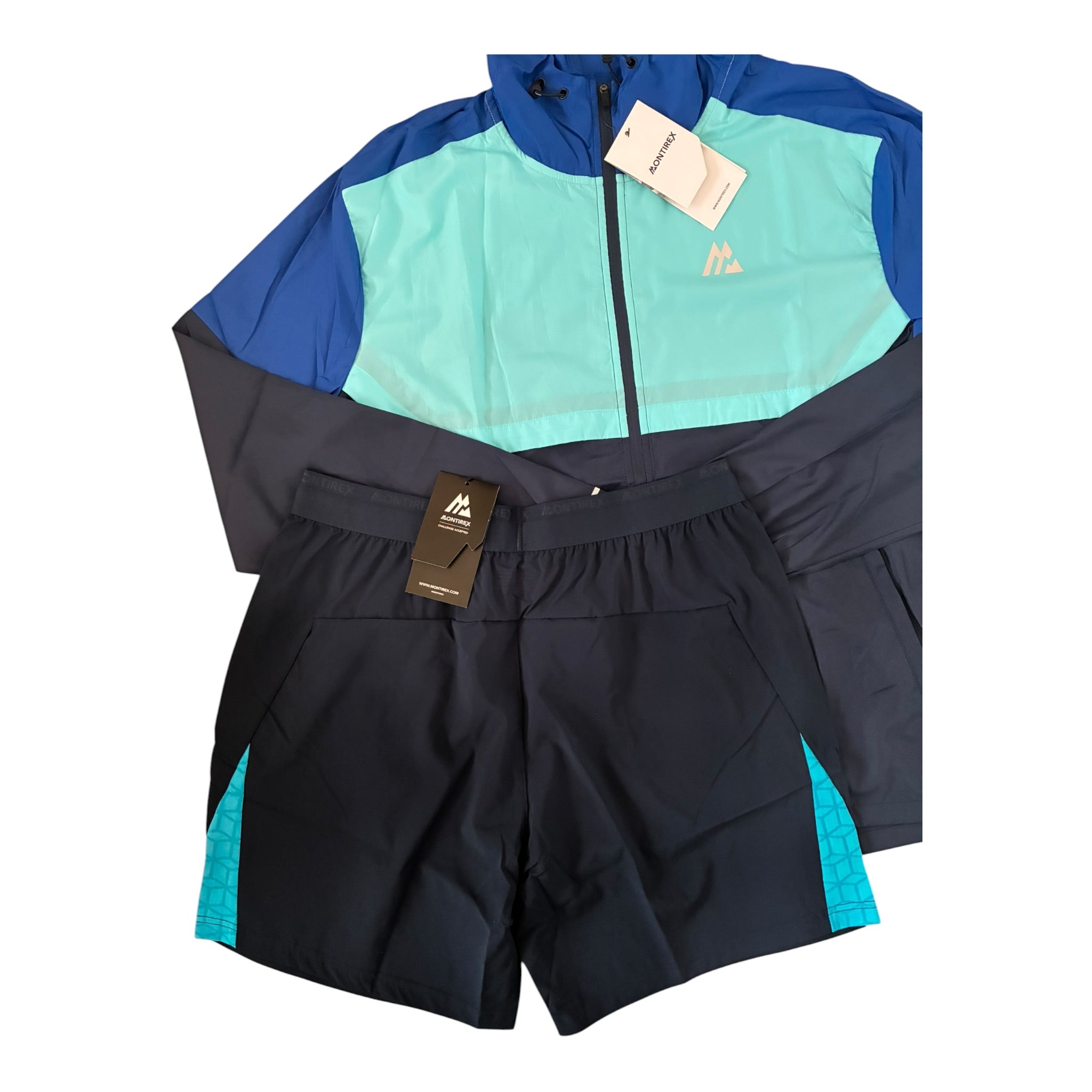 Montirex Trek 2.0 Windbreaker & Cube Shorts Set