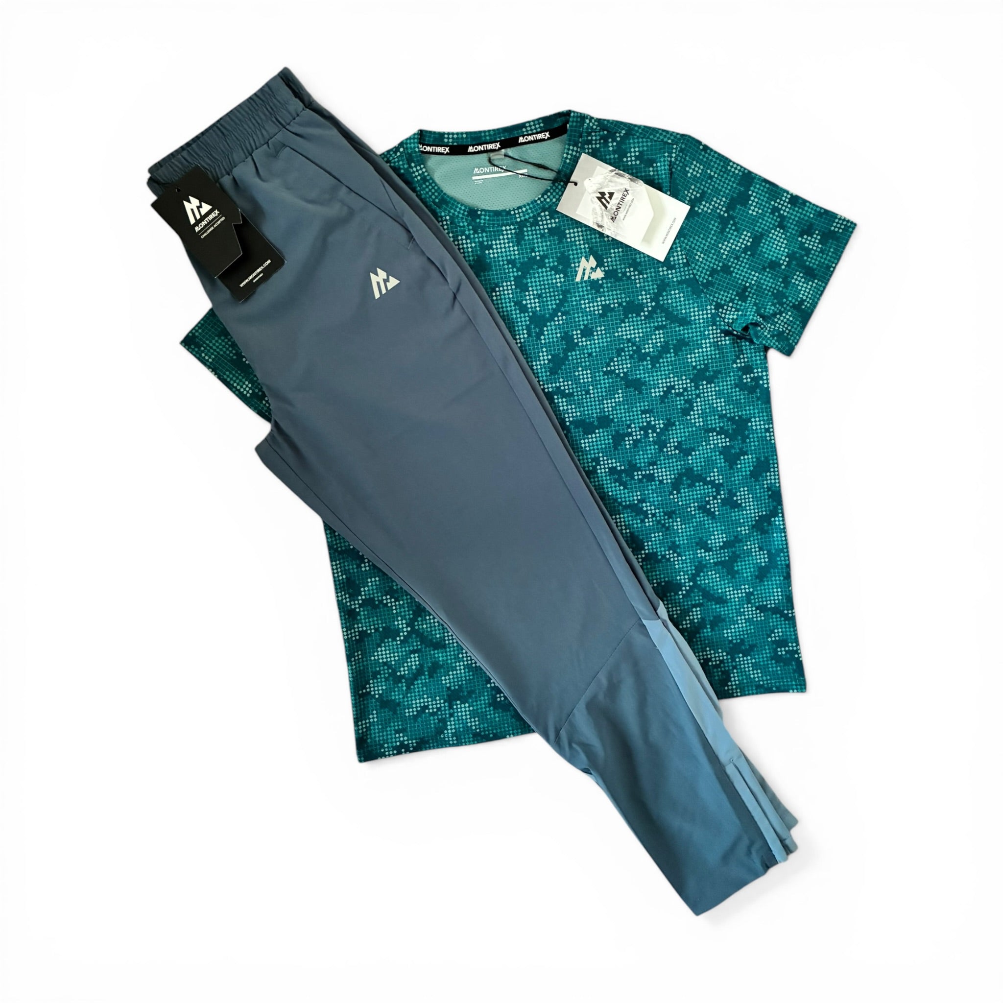 Montirex Junior Descent T-Shirt & Vortex Track Pant Set