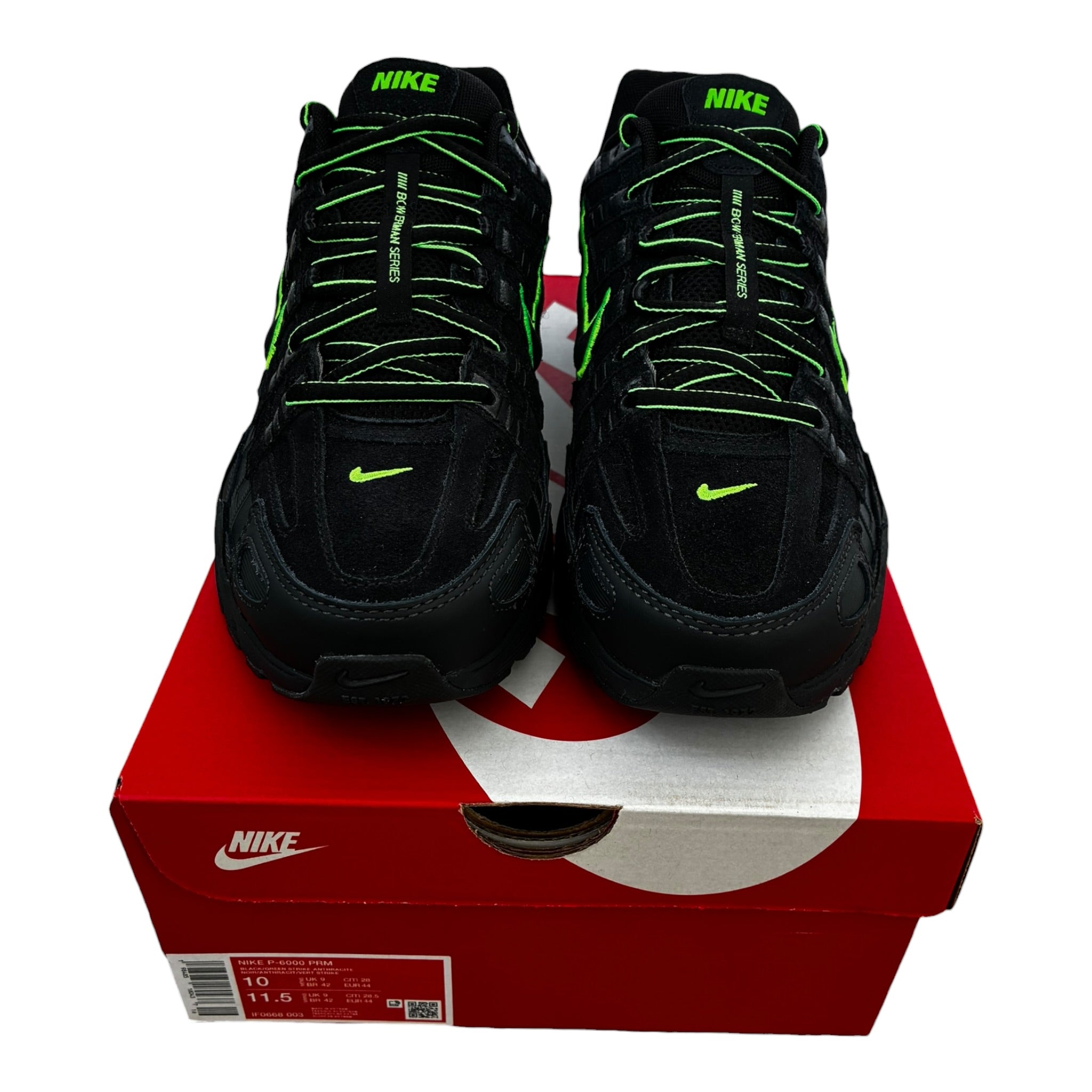 Nike P-6000 Black/Green Strike-Anthracite