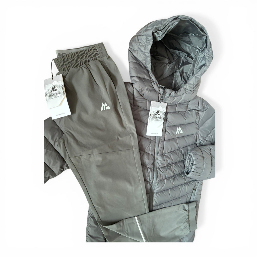 Montirex Junior Avalanche Puffer Coat & Track 2.0 Pant Set