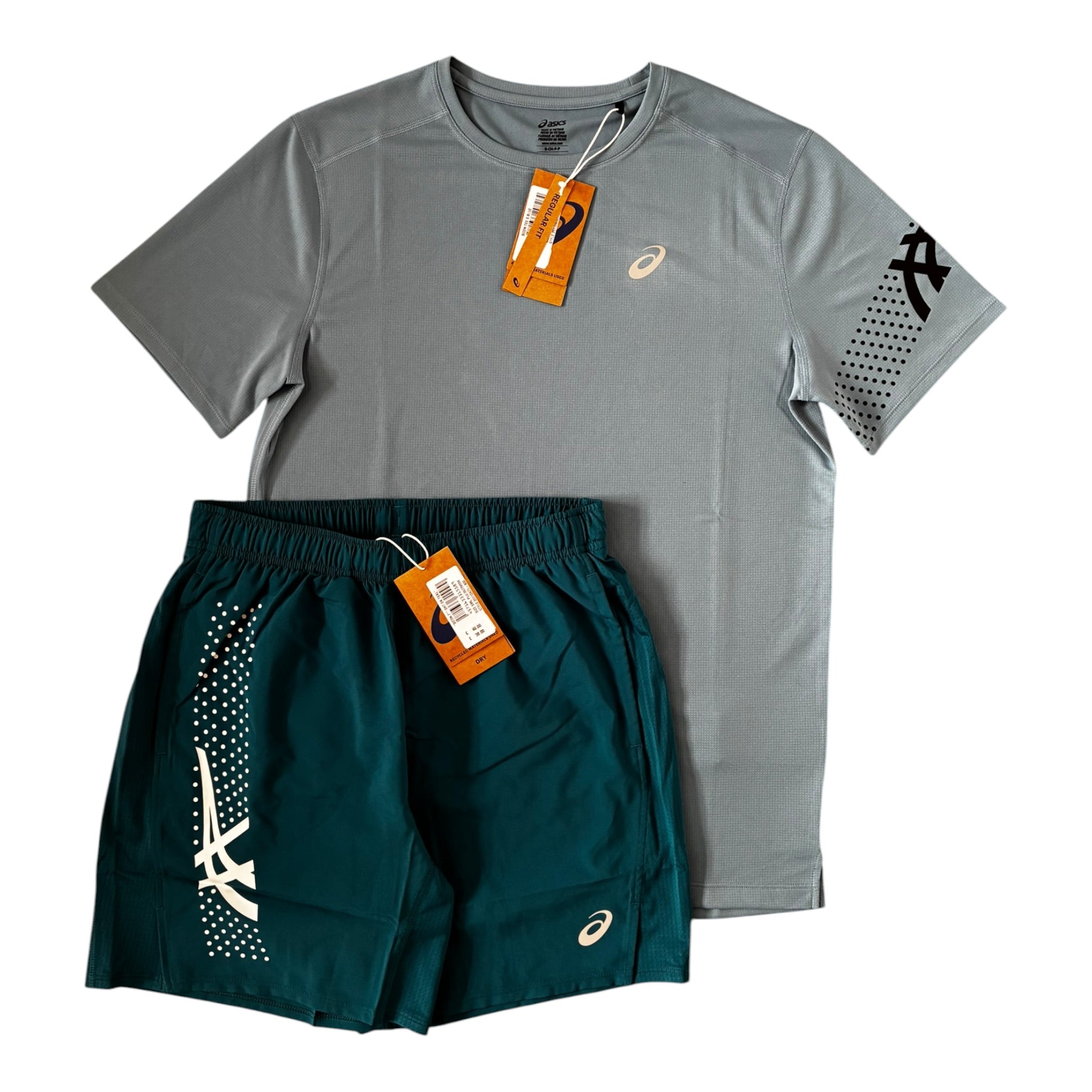Asics Icon SS T-Shirt & Shorts Set