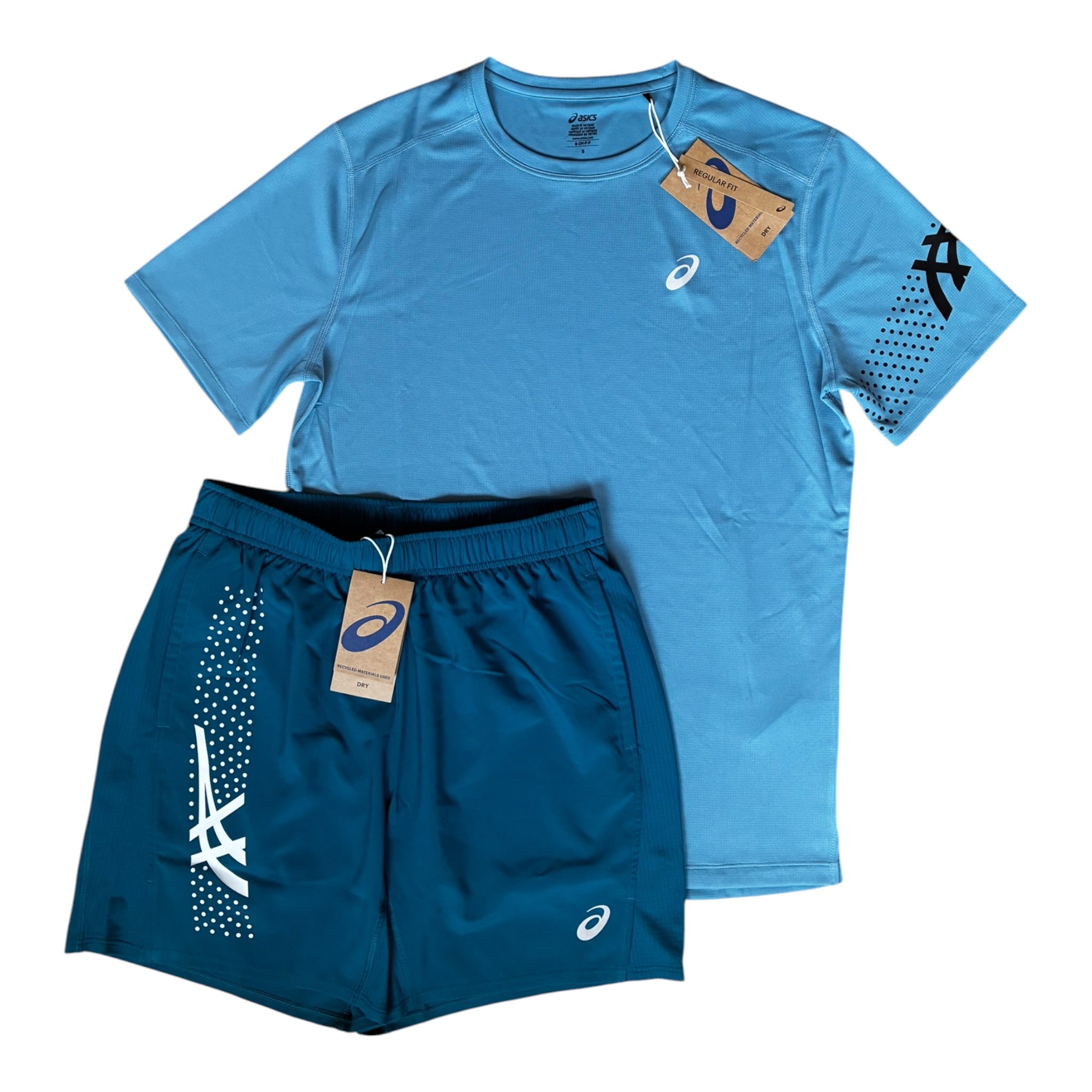 Asics Icon SS T-Shirt & Shorts Set