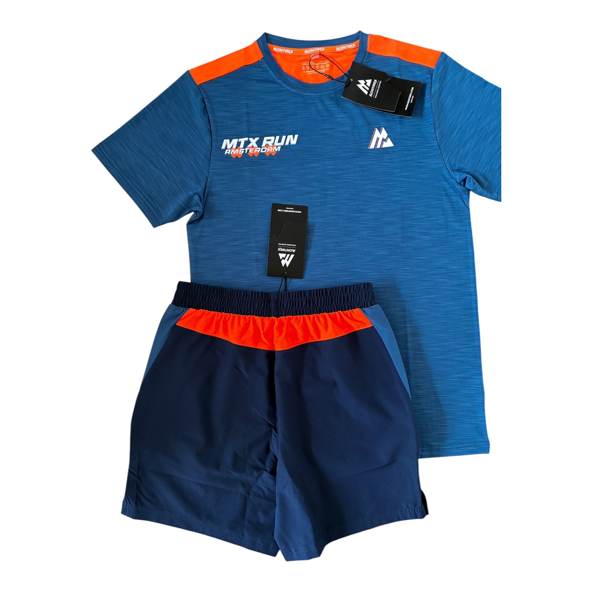 Montirex Run City Amsterdam T-Shirt & Shorts Set