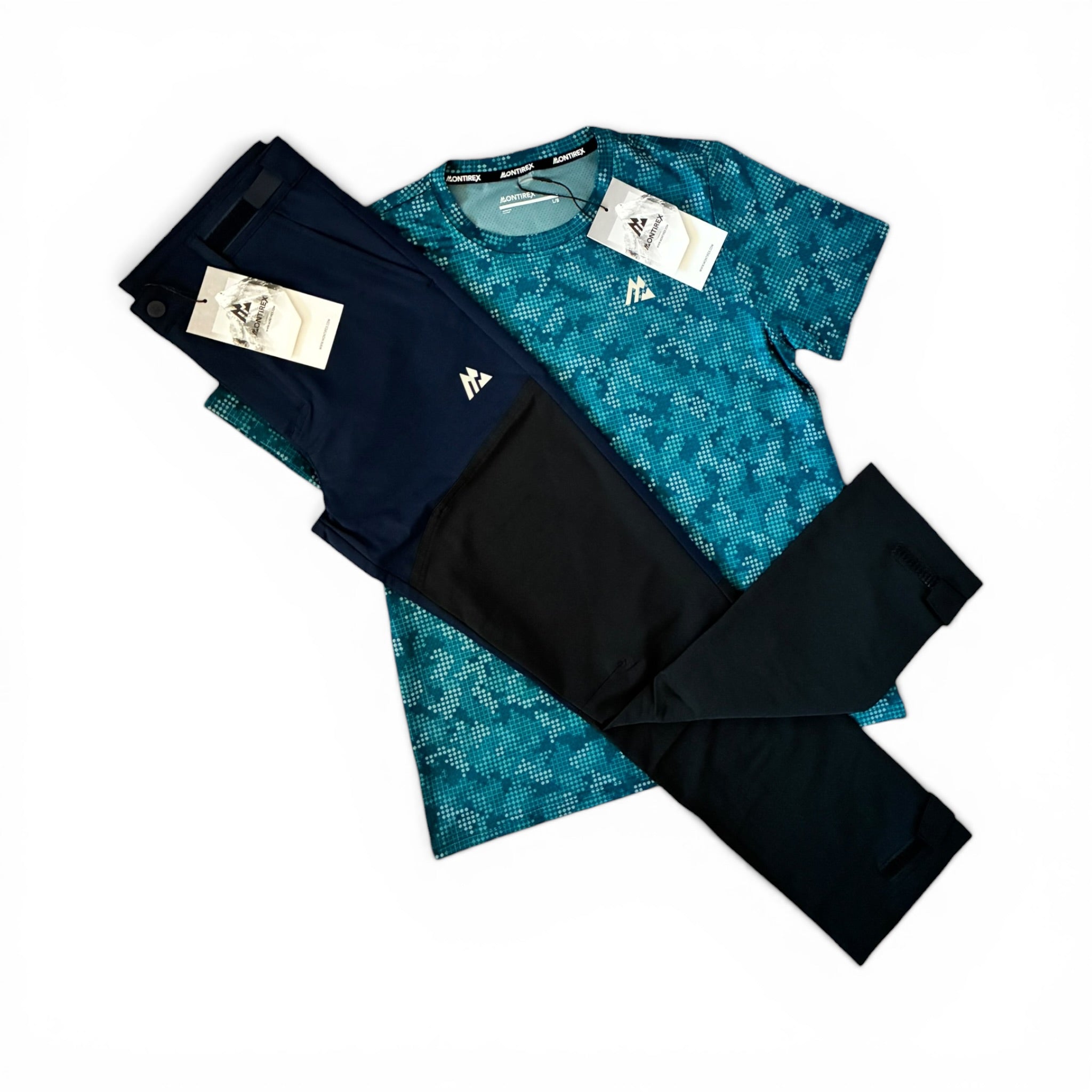 Montirex Junior Descent Printed T-Shirt & Storm Outdoor Pant Set