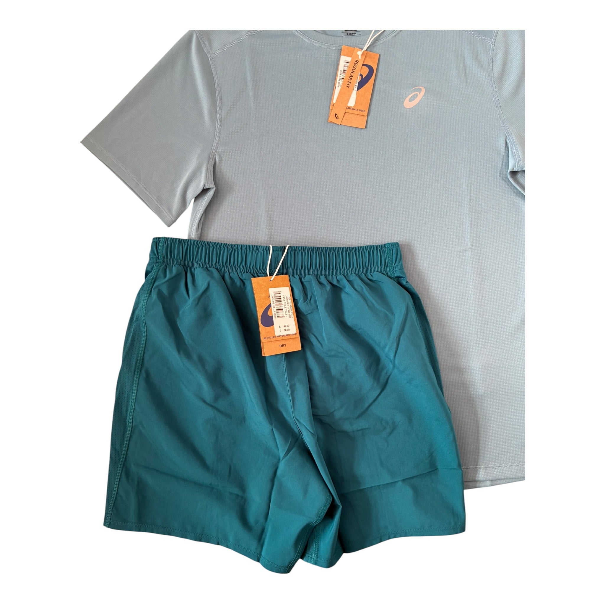 Asics Icon SS T-Shirt & Shorts Set