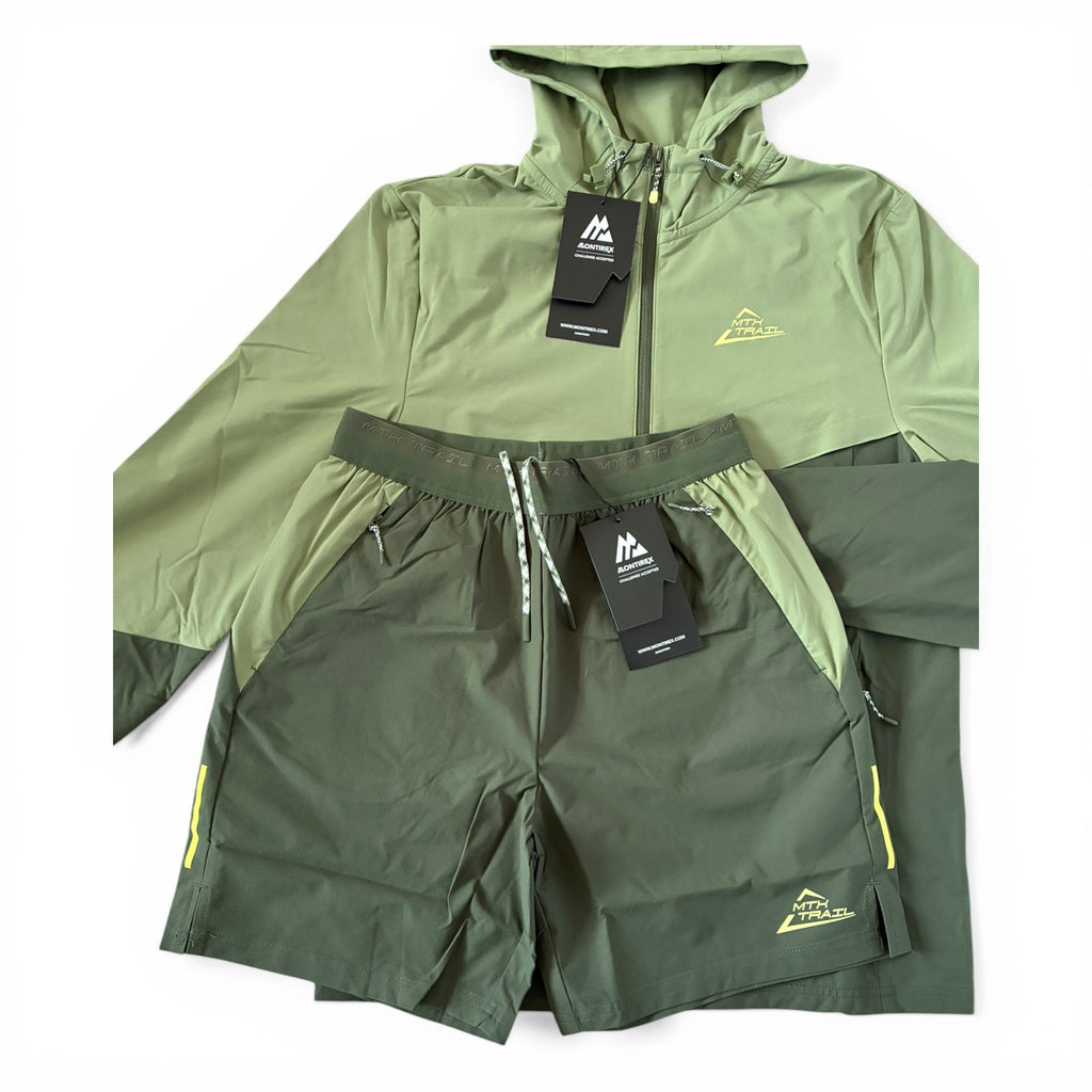 Montirex Trail Windbreaker T-Shirt & Shorts Set