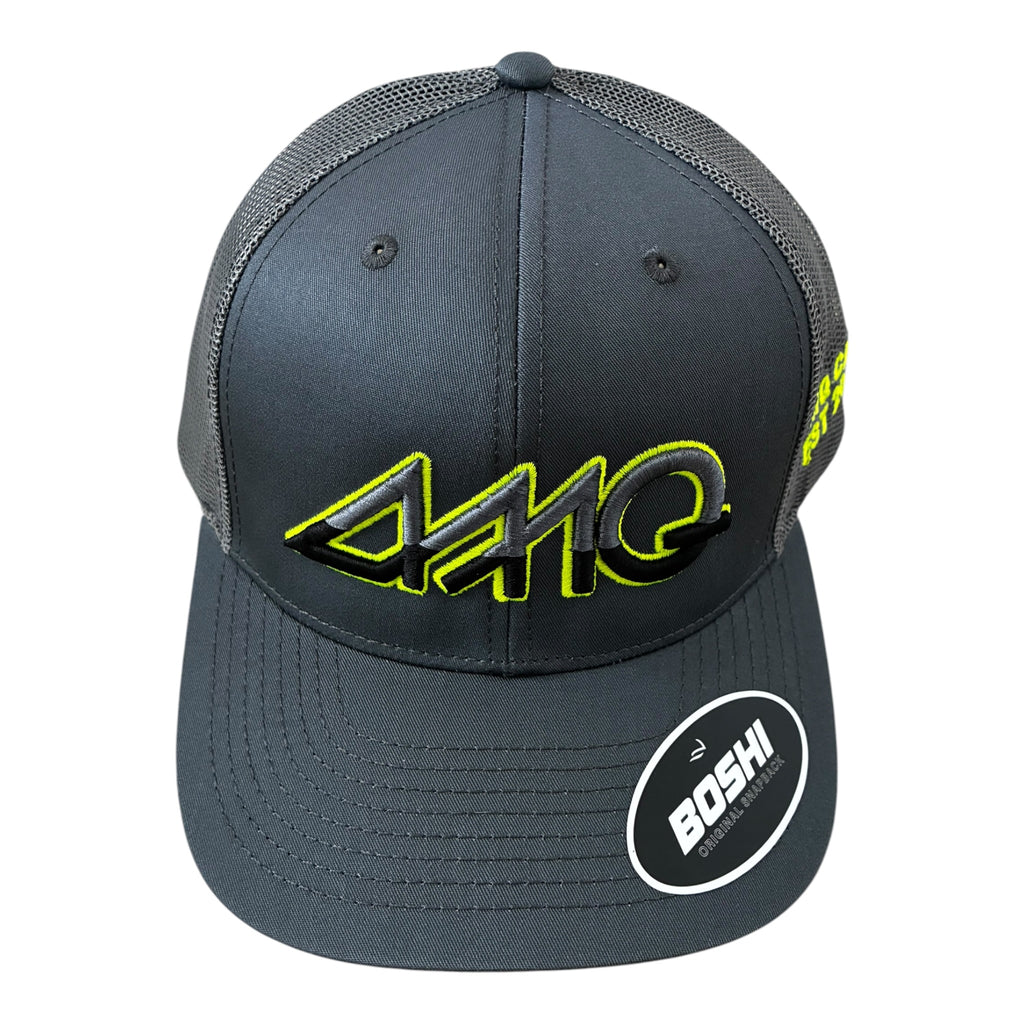 AMQ Grey / OG Neon / Black Gradient Cap - 2 for £75