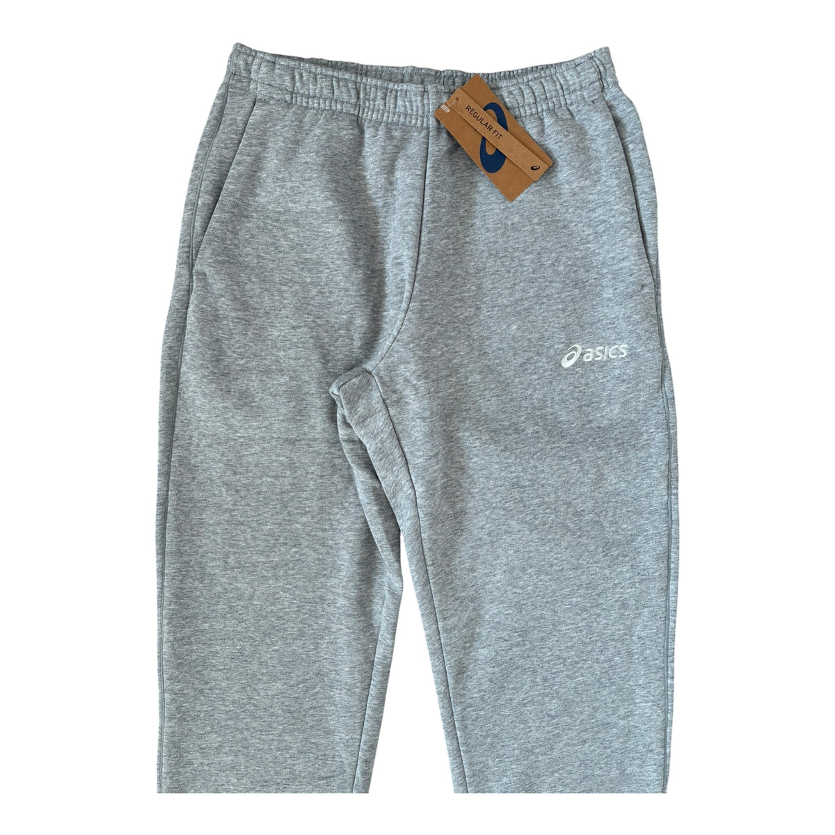 Asics Logo Fleece Tracksuit Set – Grey Heather
